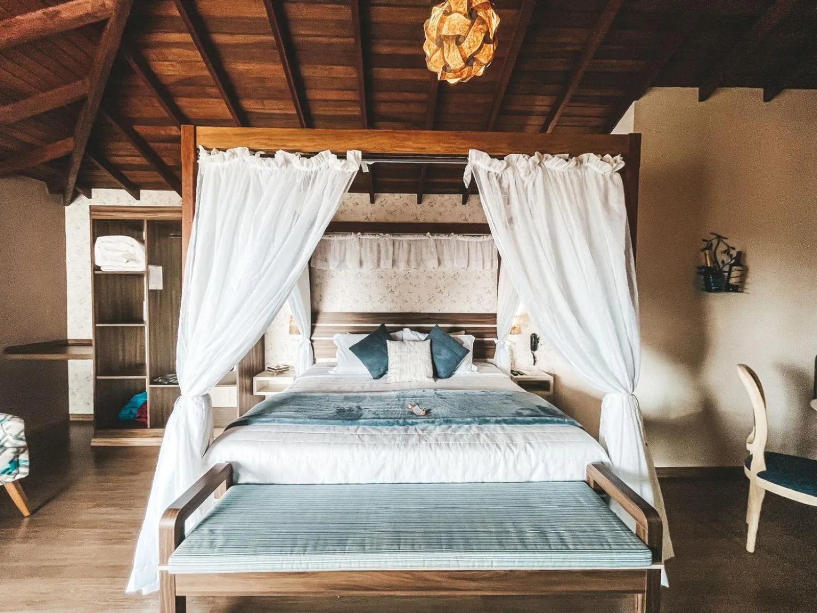 Bed in Pousada Colina das Andorinhas