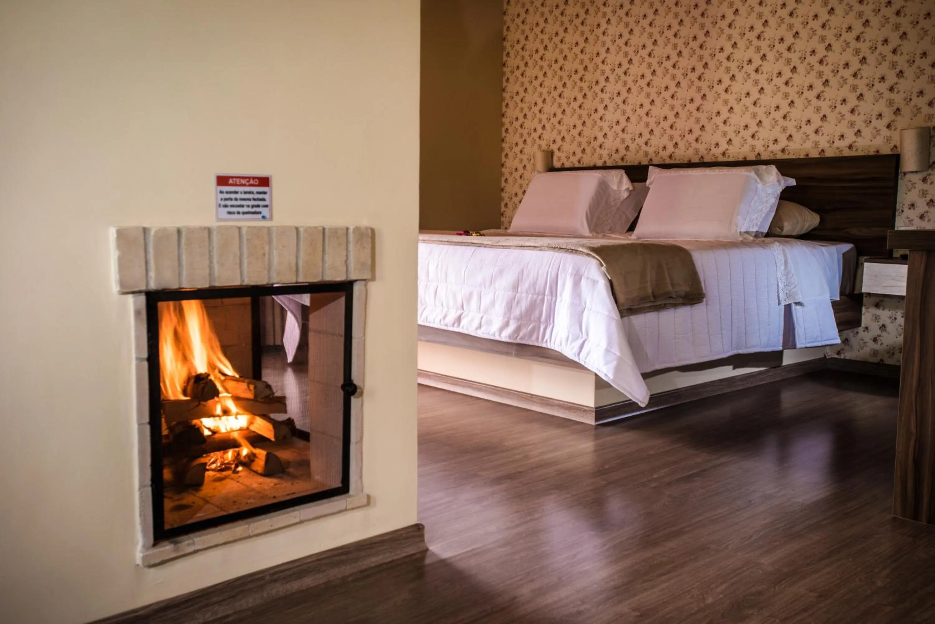 Bed in Pousada Colina das Andorinhas