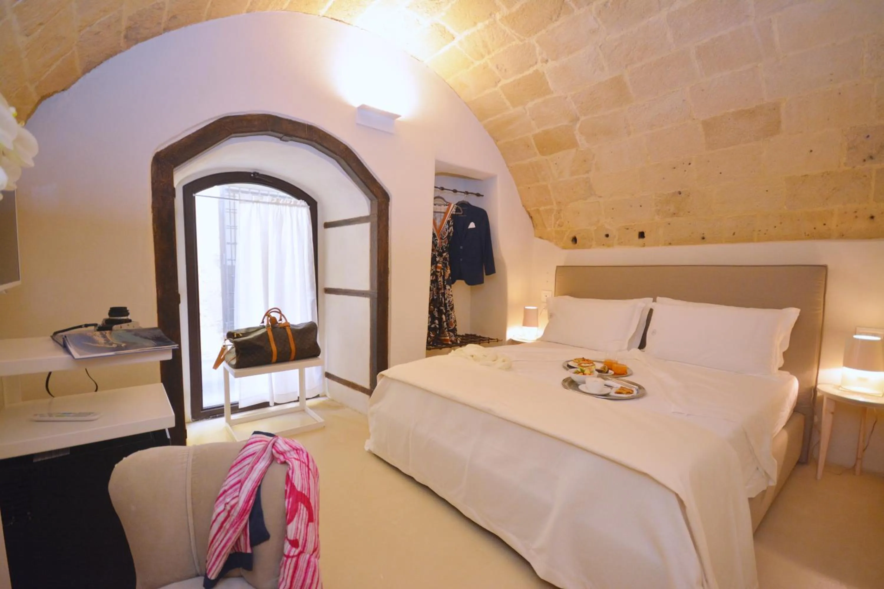 Bed in I Bastioni San Domenico - Boutique Hotel