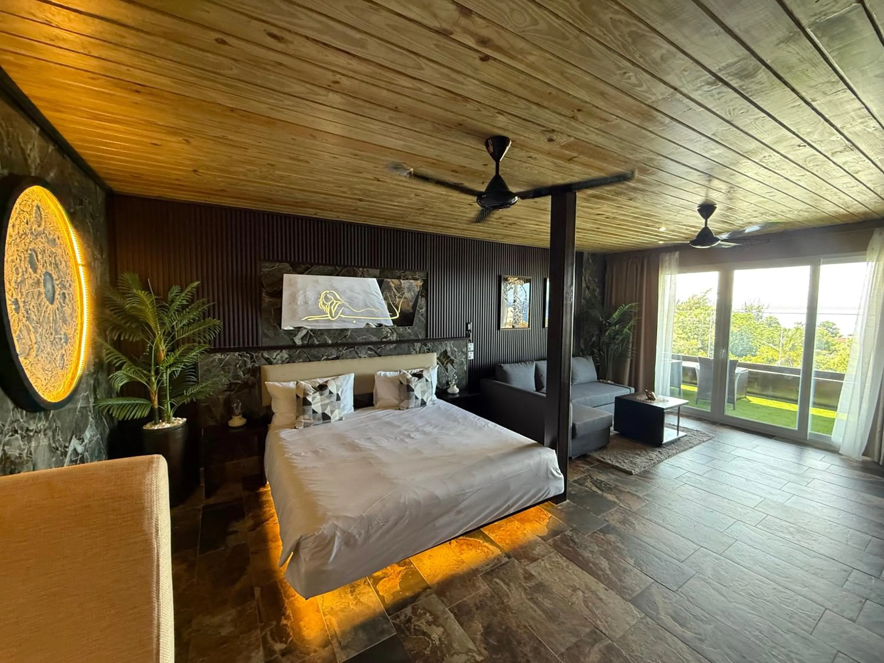 Bed in Sosua Inn Hotel