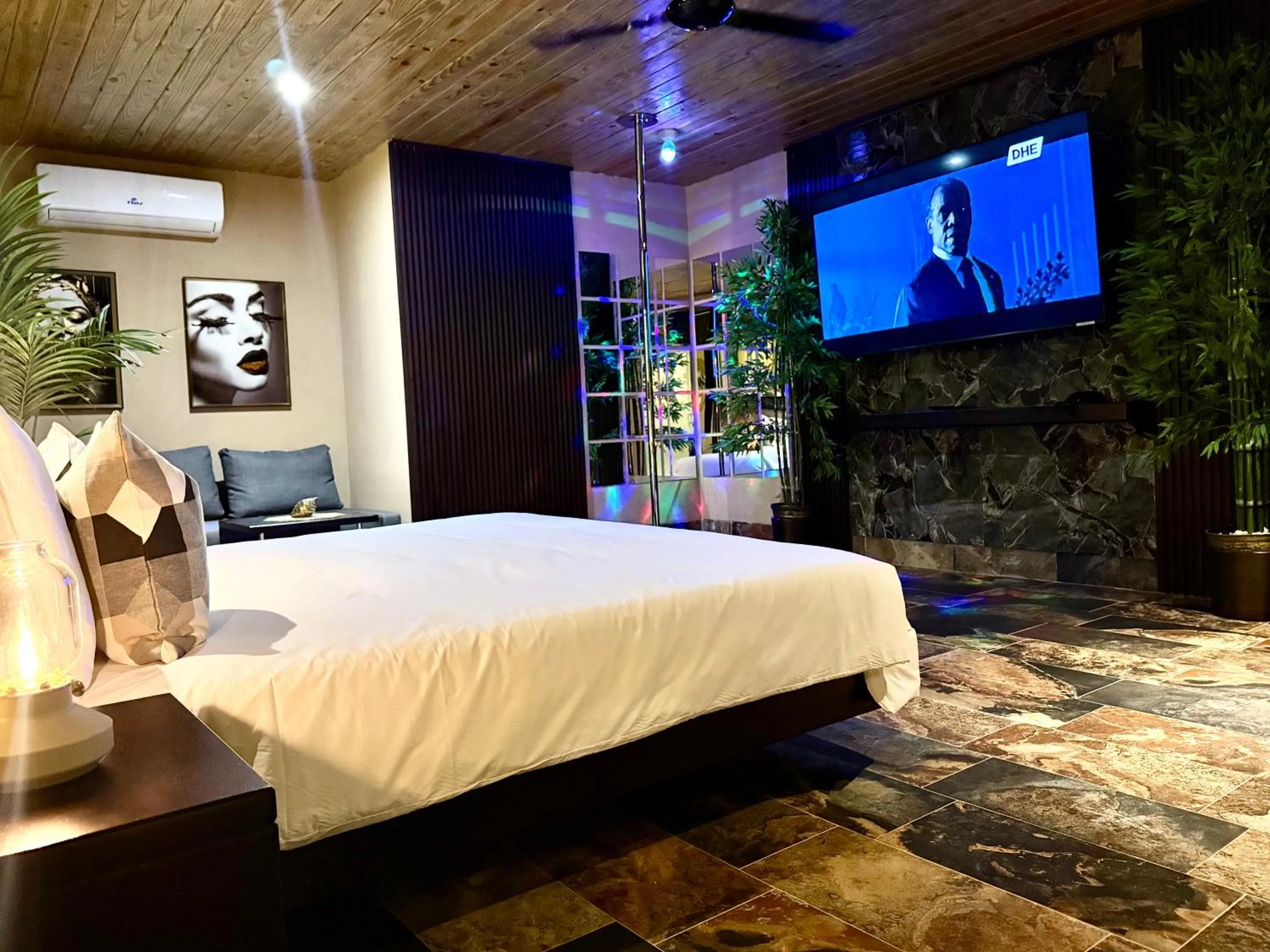 Bed in Sosua Inn Hotel