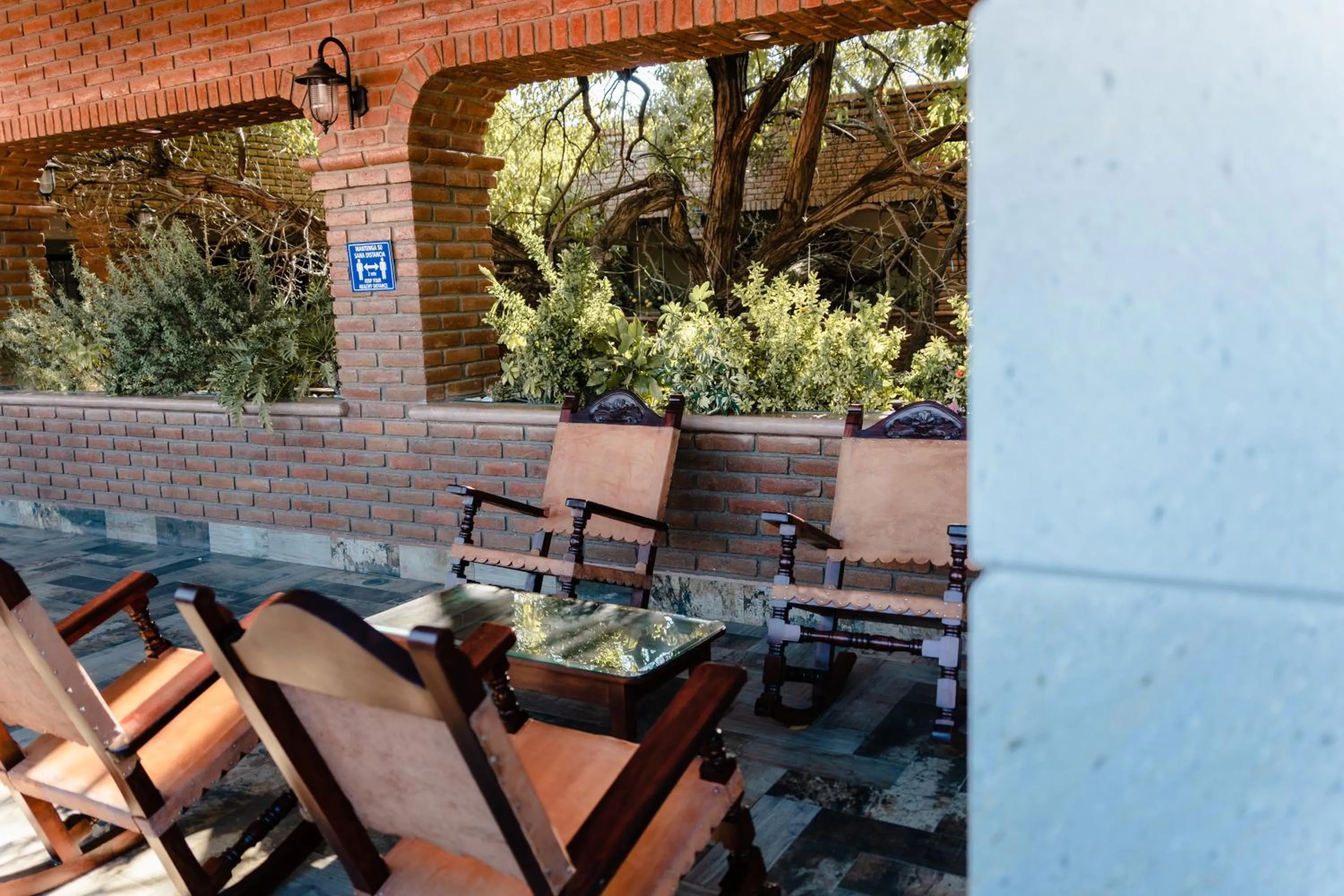 Patio in Punto Madero Hotel & Plaza