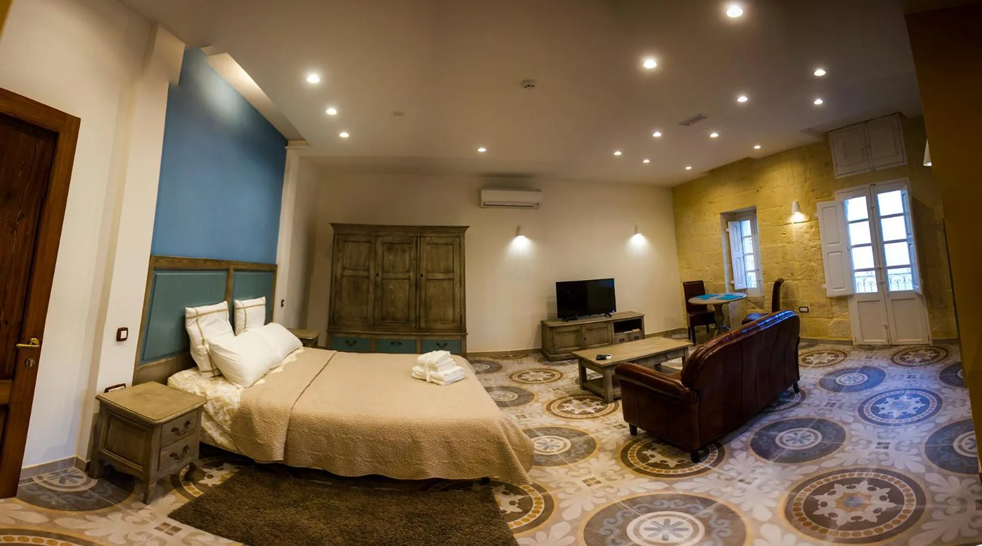 Bed in Casa Azzopardi Suites