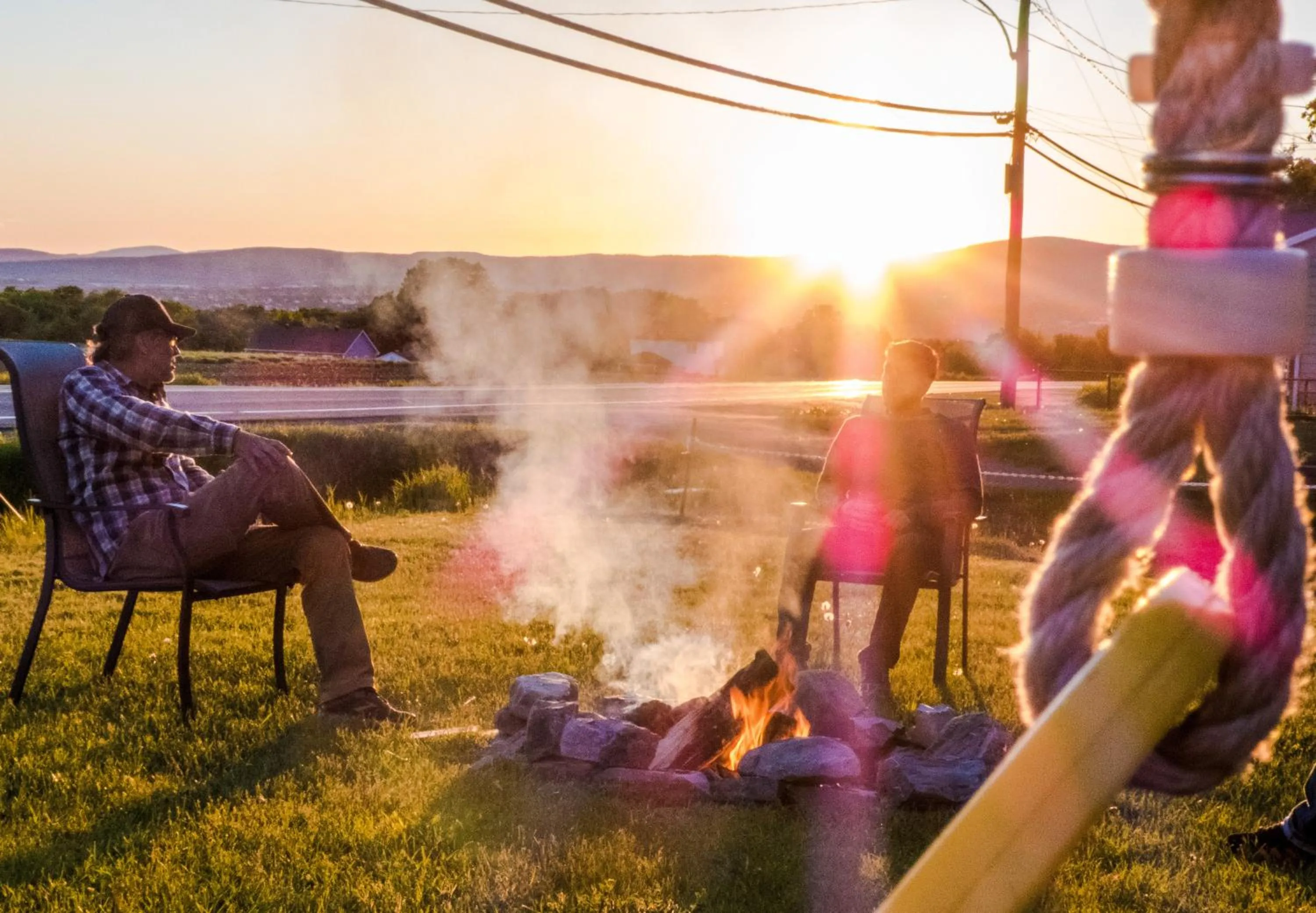 group of guests in Motel Ile d'Orleans