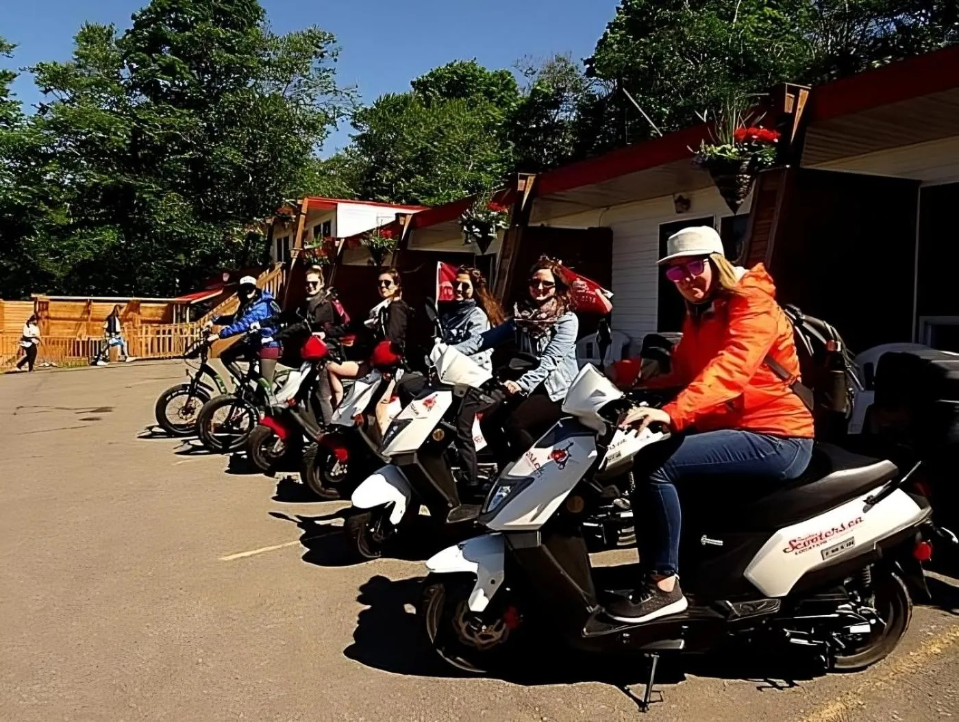 Guests in Motel Ile d'Orleans