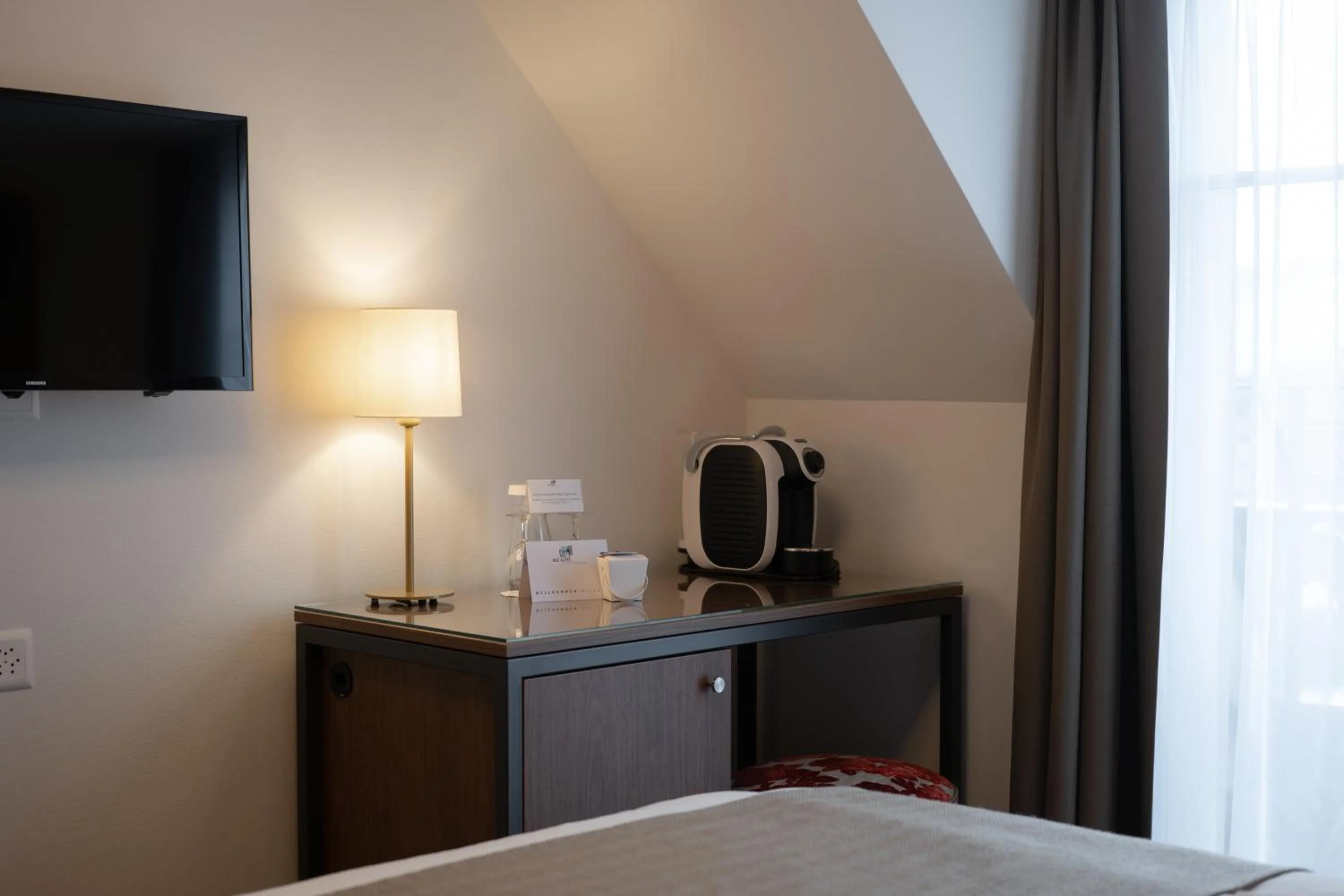 Bed in Hotel Des Alpes