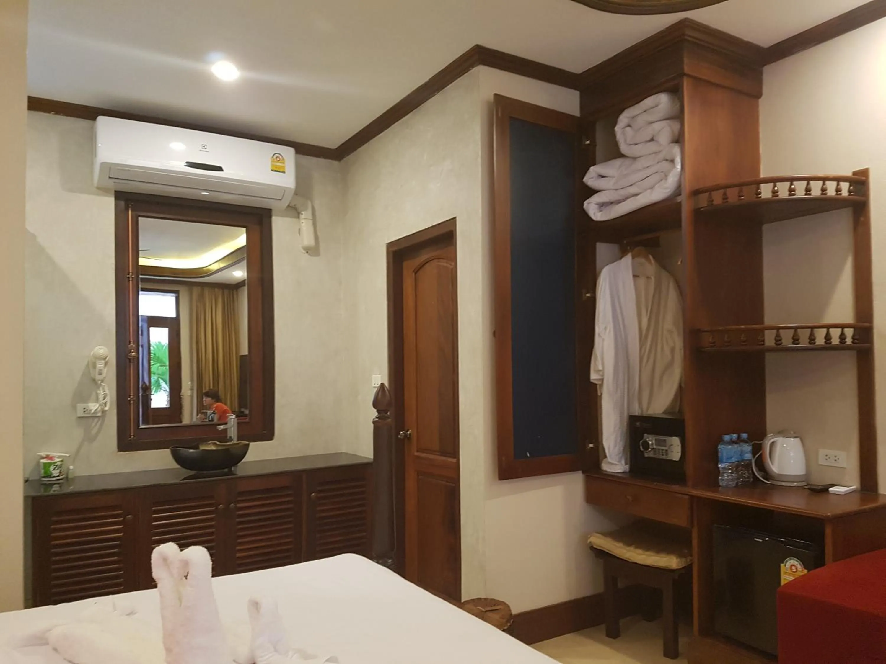 Decorative detail, Bed in Jasmine Luangprabang Hotel