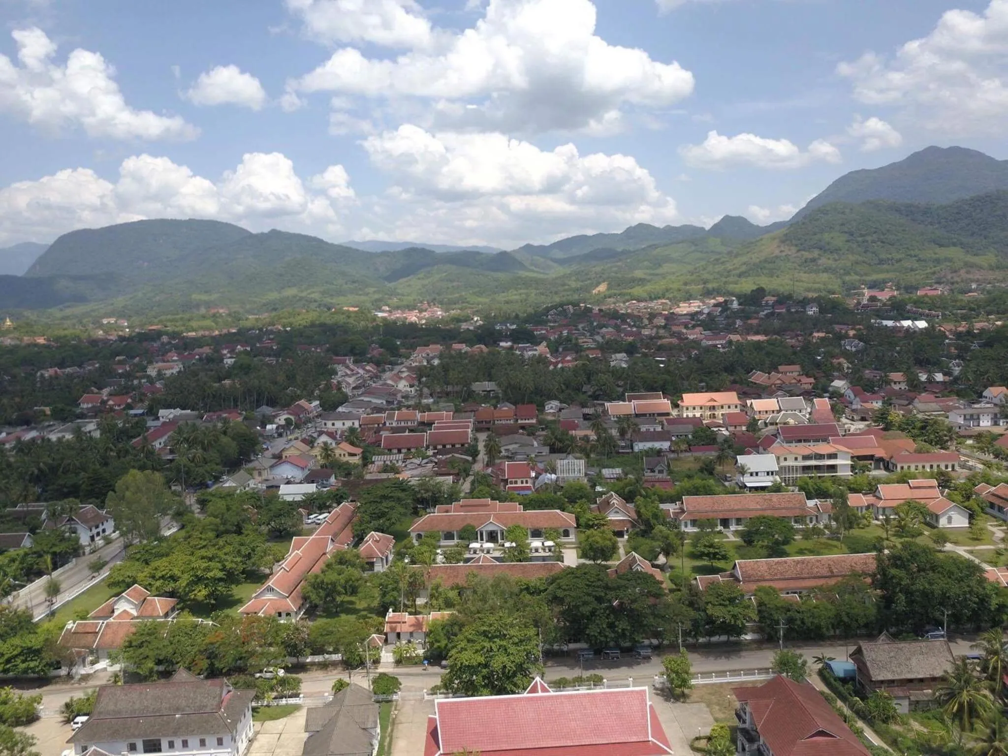 Bird's eye view in Jasmine Luangprabang Hotel
