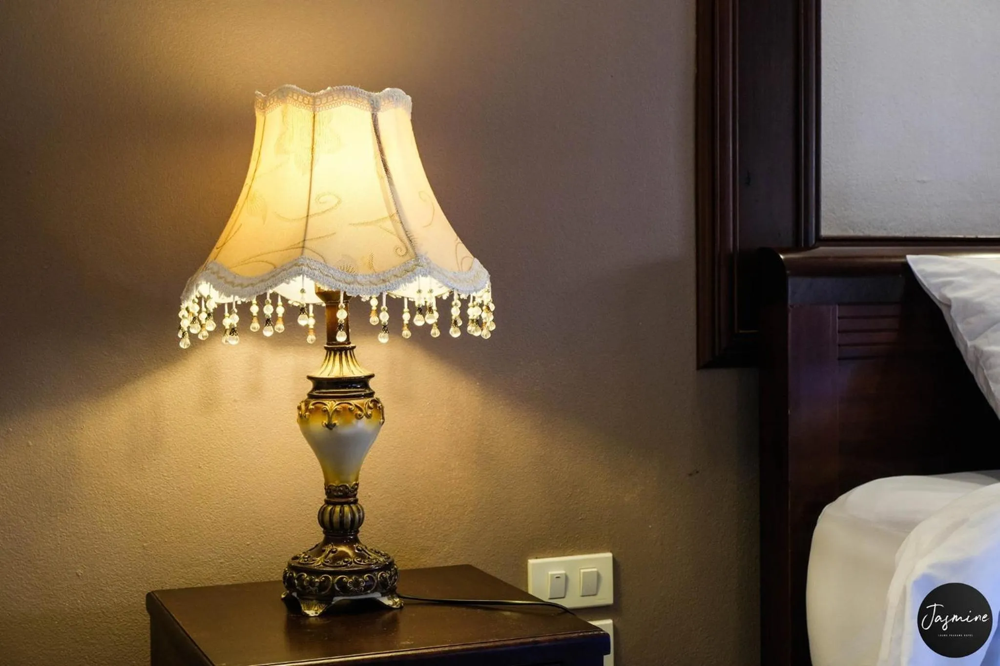 Living room, Bed in Jasmine Luangprabang Hotel