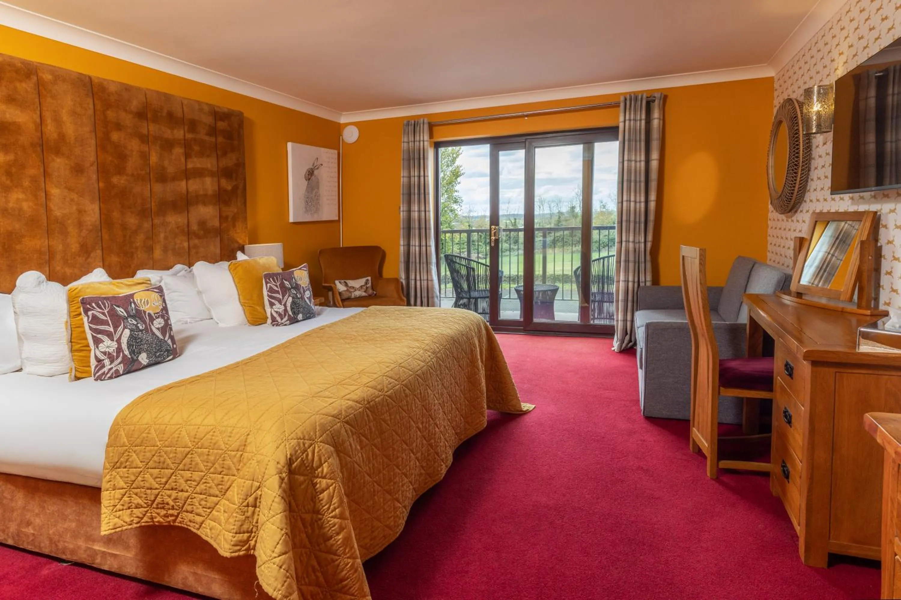 Bedroom, Bed in Cricklade House Hotel, Sure Hotel Collection by Best Western