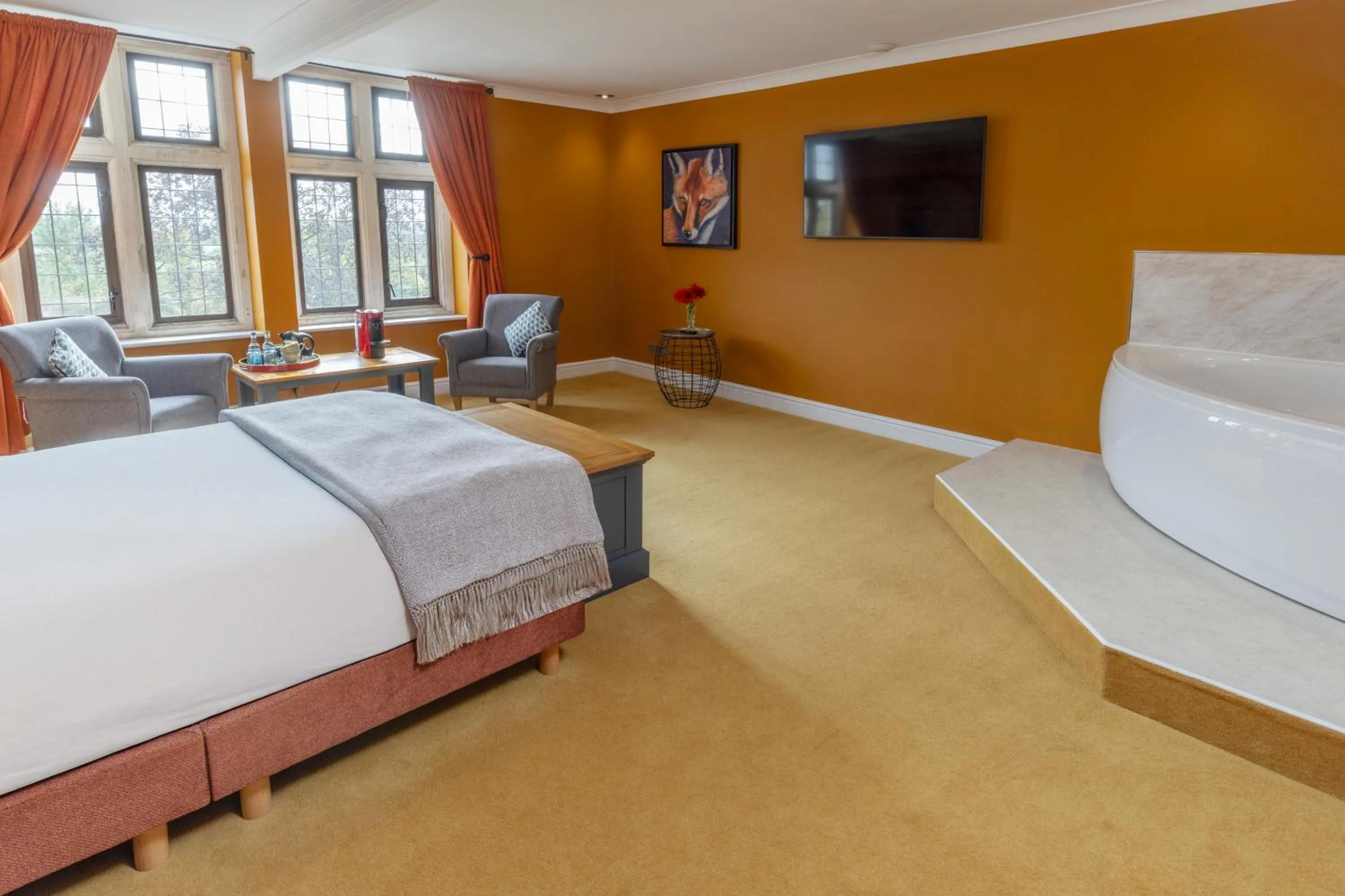 Bedroom, Bed in Cricklade House Hotel, Sure Hotel Collection by Best Western