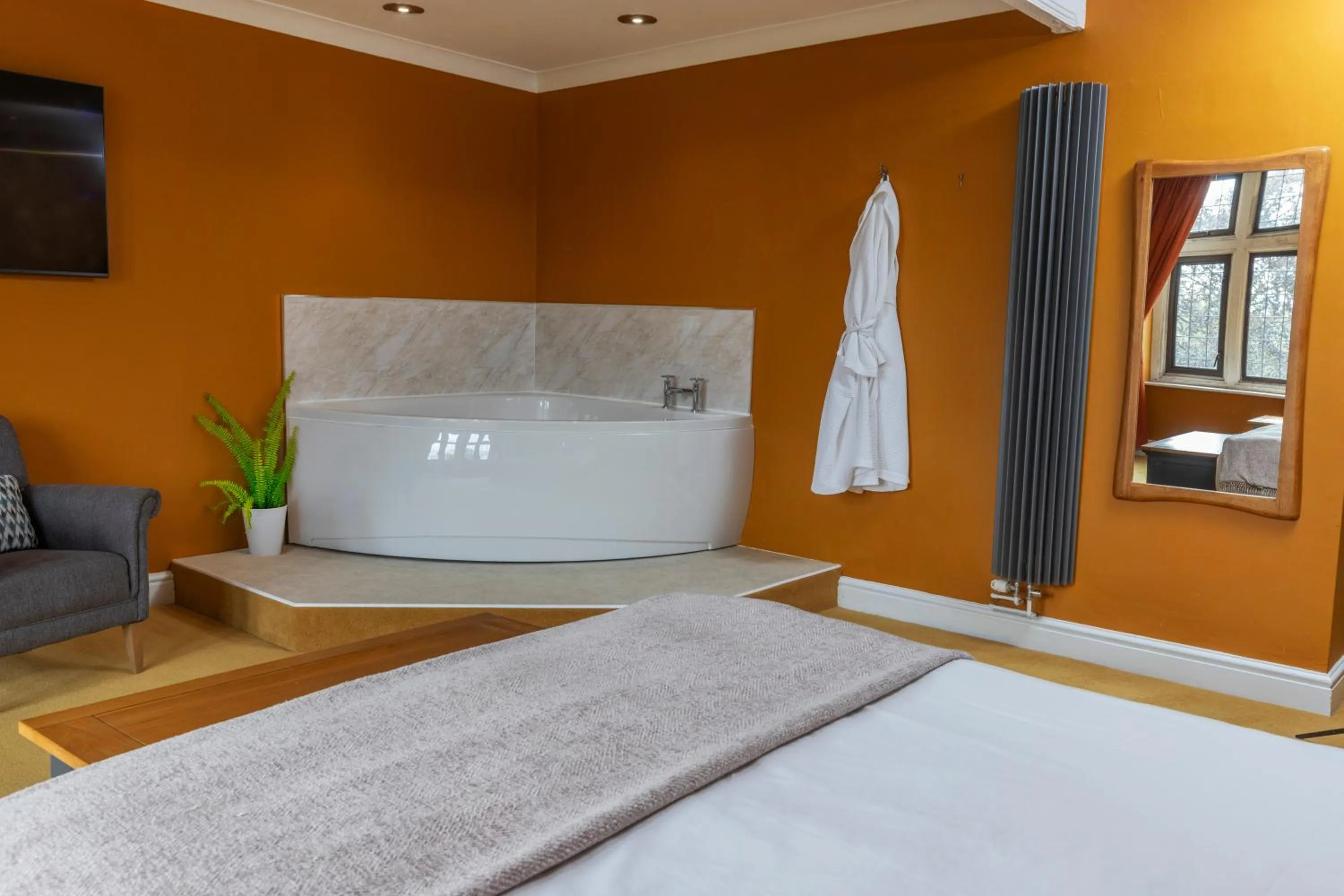 Bedroom, Bed in Cricklade House Hotel, Sure Hotel Collection by Best Western