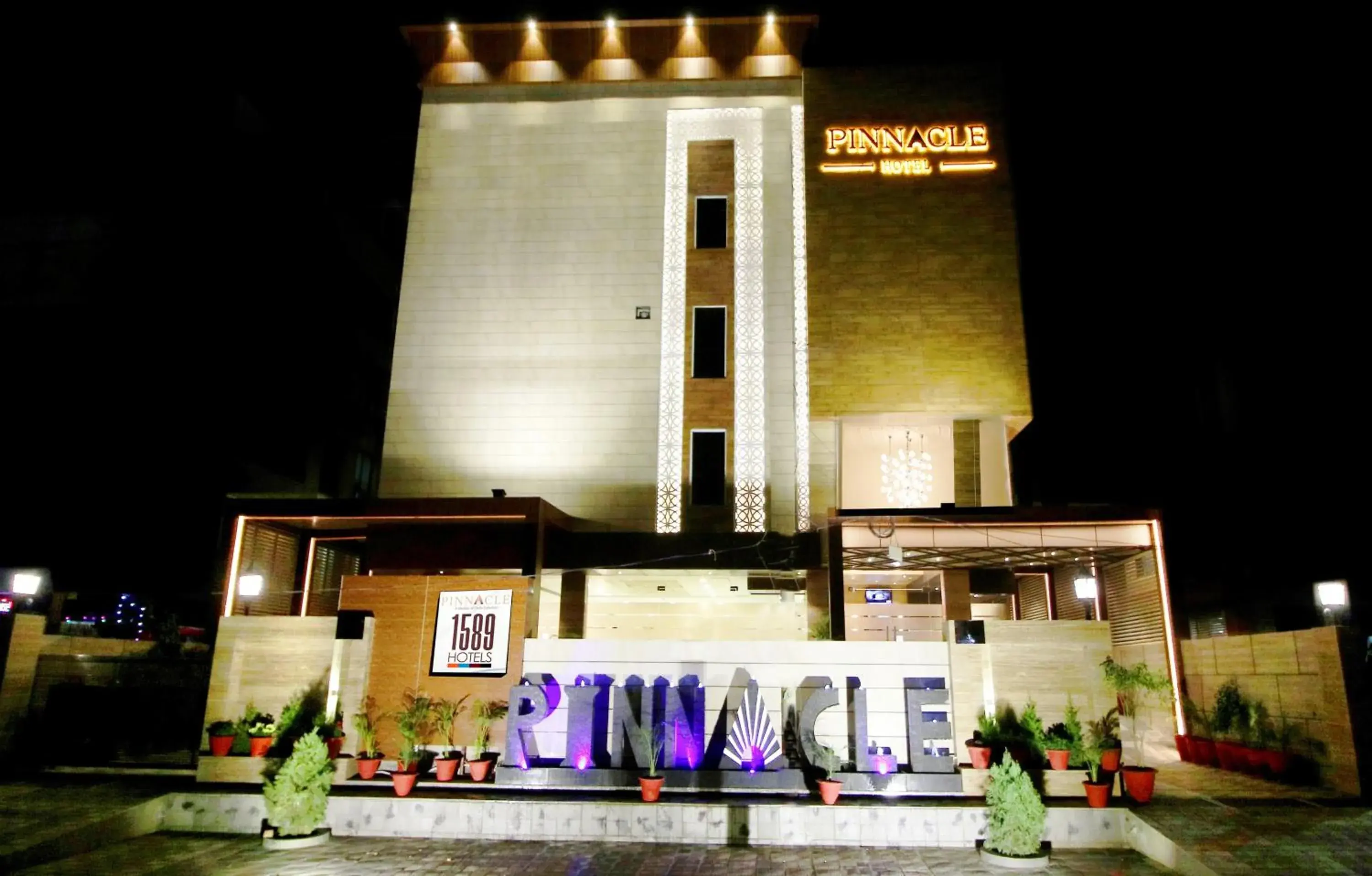 Facade/entrance in Pinnacle by Click Hotels, Lucknow Facade/entrance in Pinnacle by Click Hotels, Lucknow