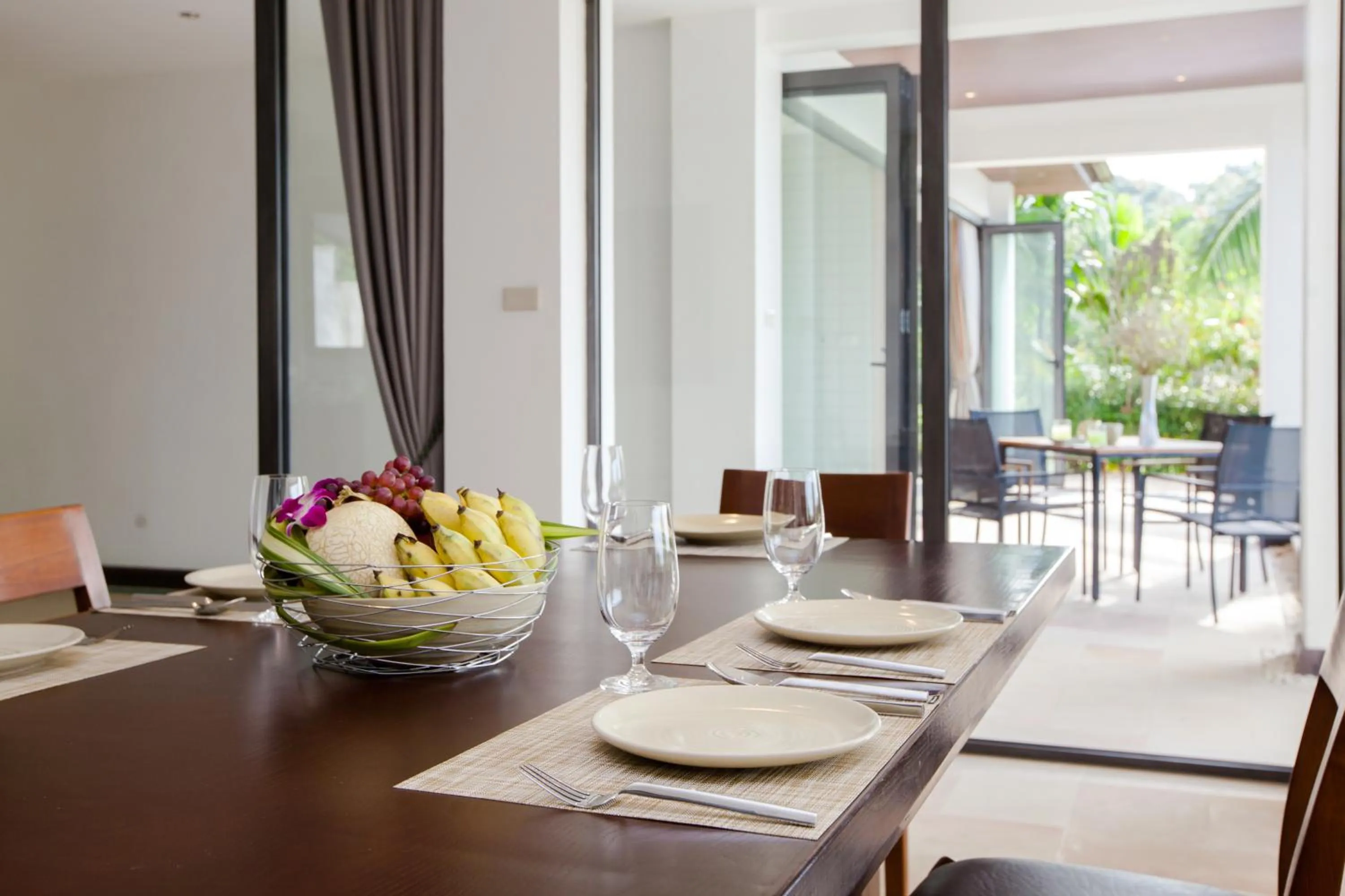 Dining area in Baan Phukhao