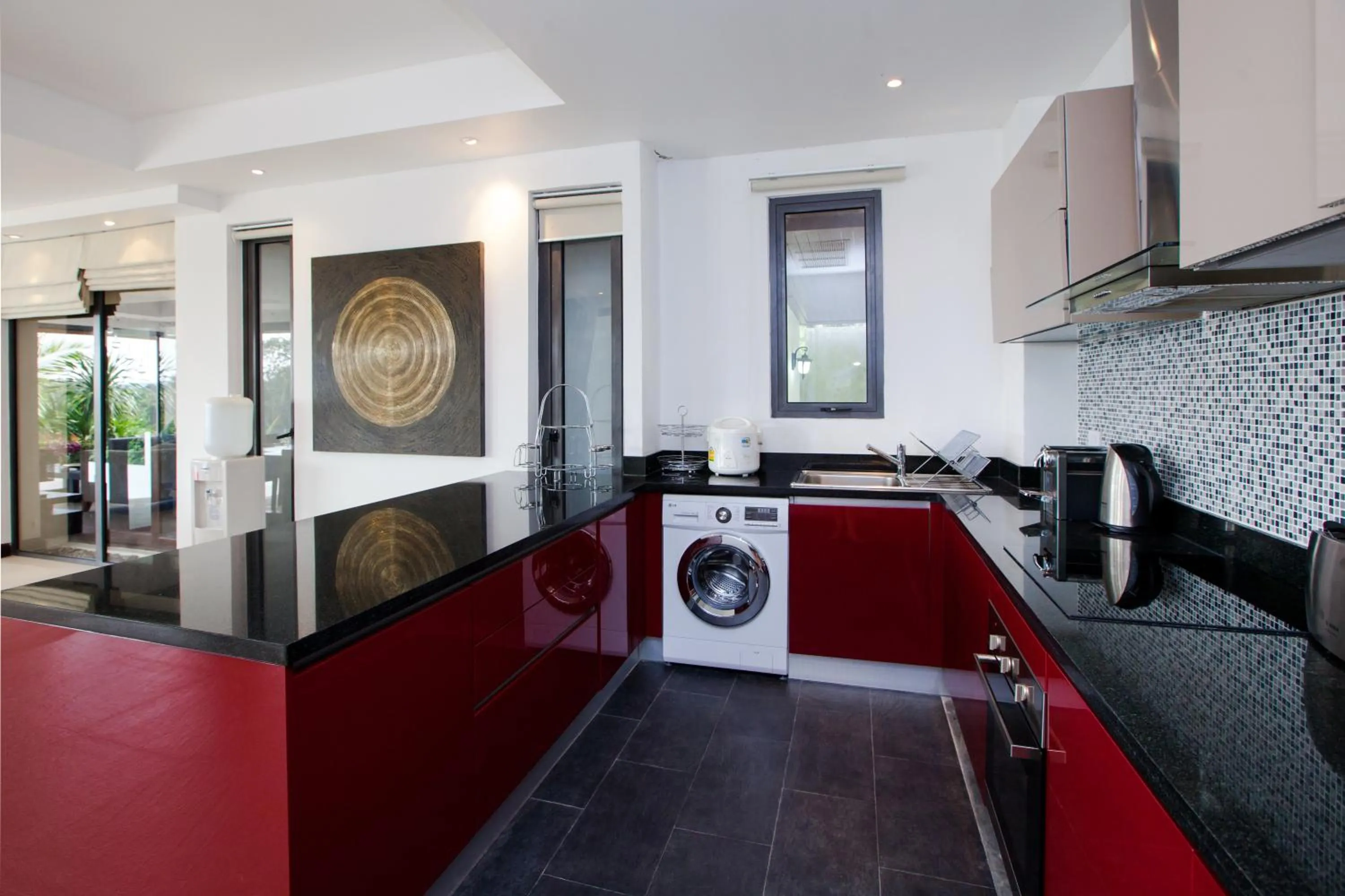 Kitchen or kitchenette in Baan Phukhao