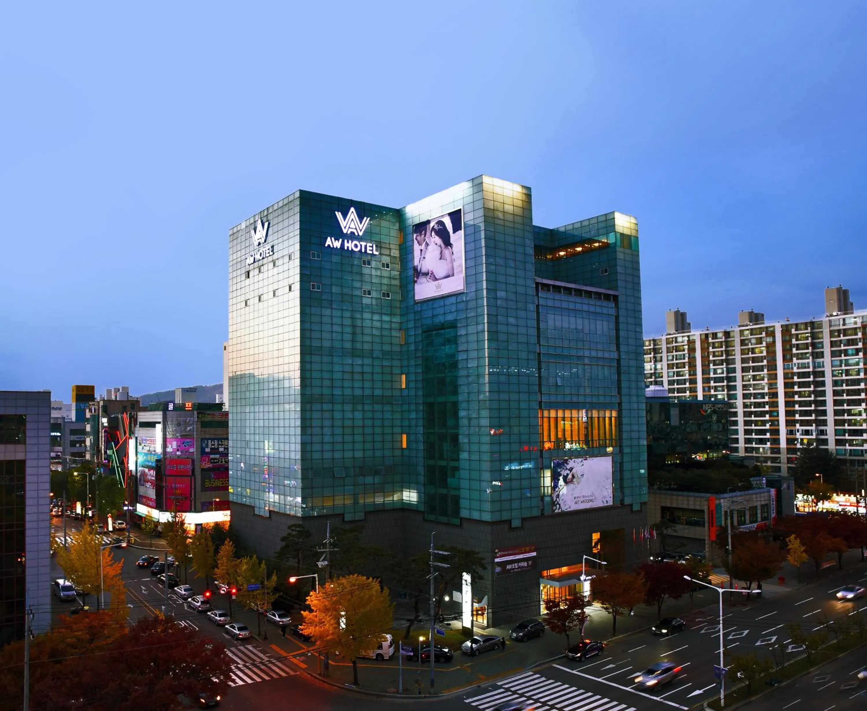Property building in Daegu AW Hotel