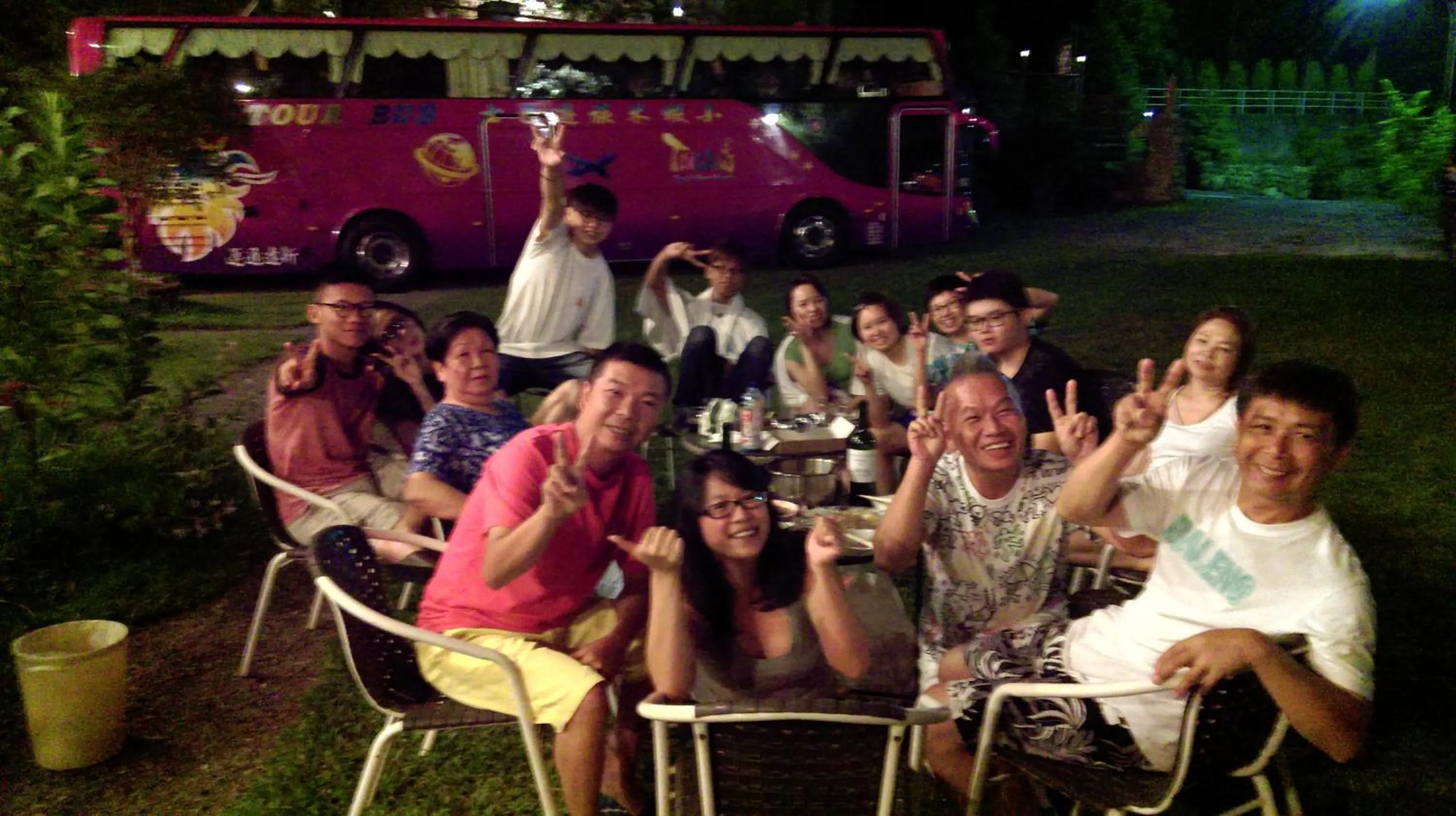 group of guests in Bramasole B&B