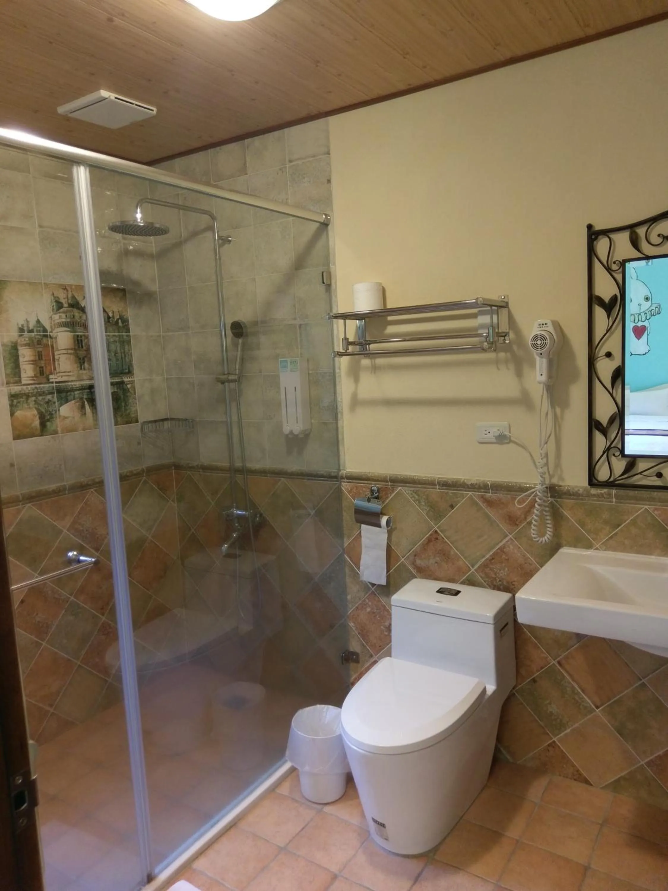 Shower in Bramasole B&B