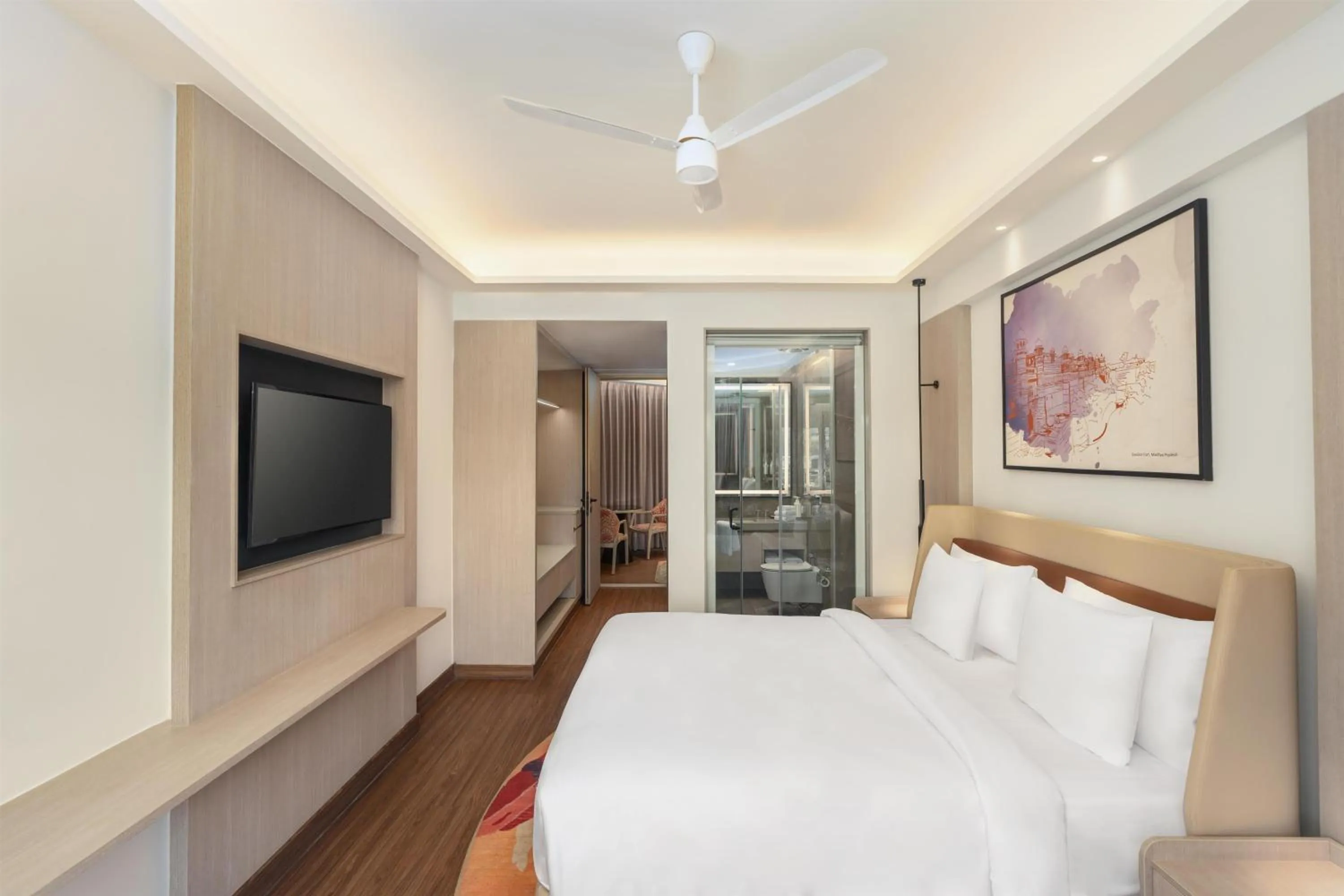 Photo of the whole room, Bed in Hotel Gwalior Regency, a member of Radisson Individuals