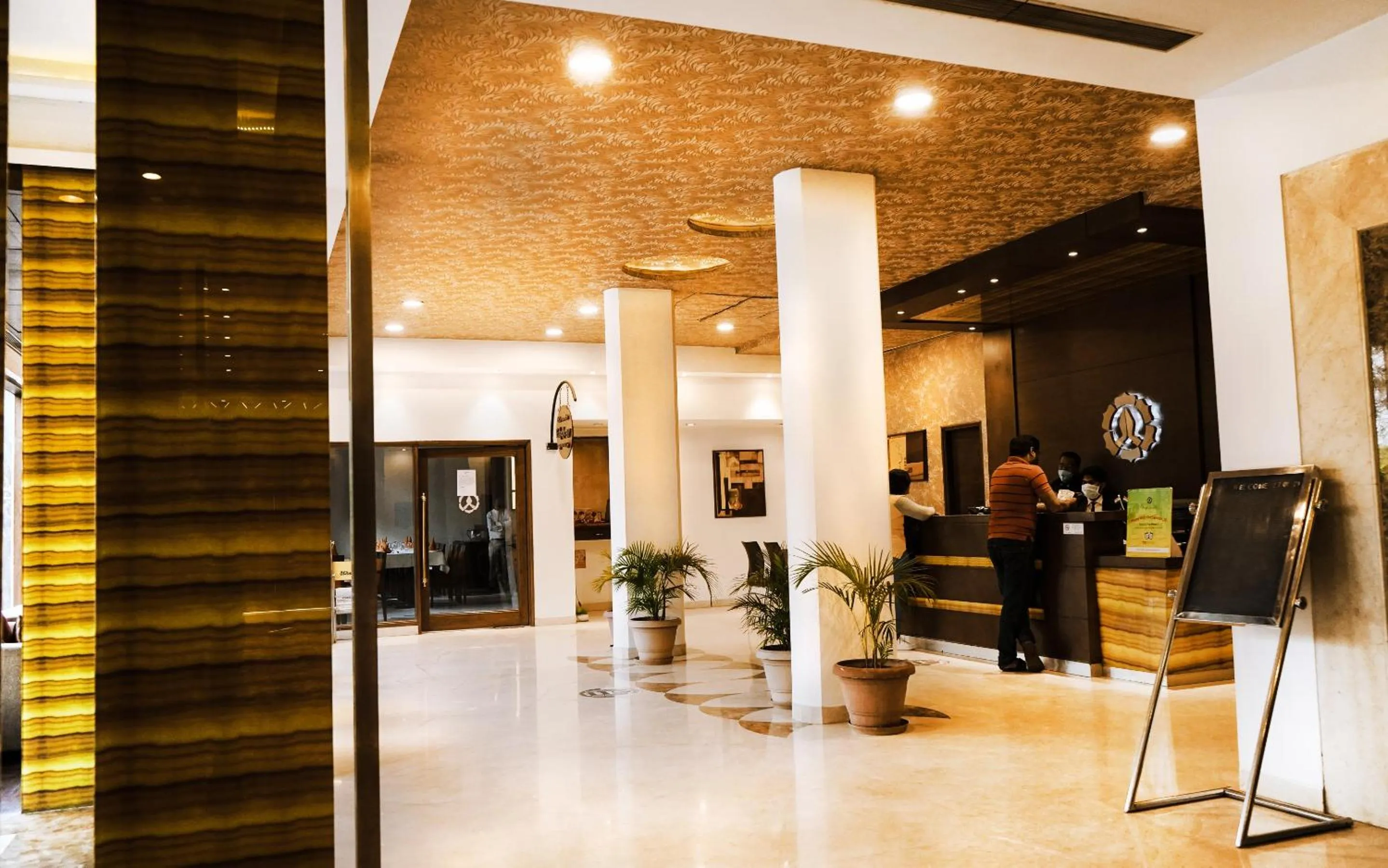 Lobby or reception in Hotel Gwalior Regency