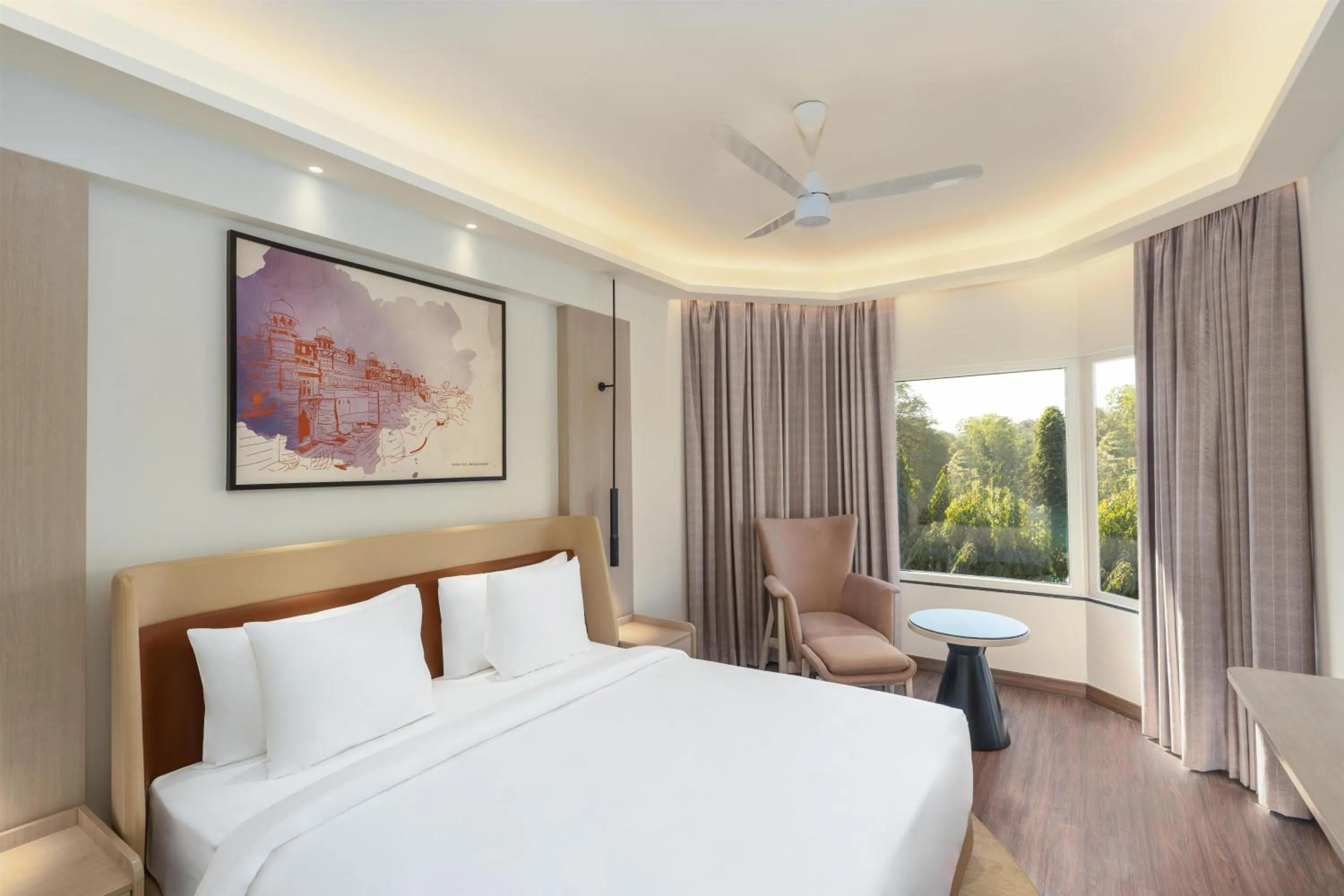 Photo of the whole room, Bed in Hotel Gwalior Regency, a member of Radisson Individuals