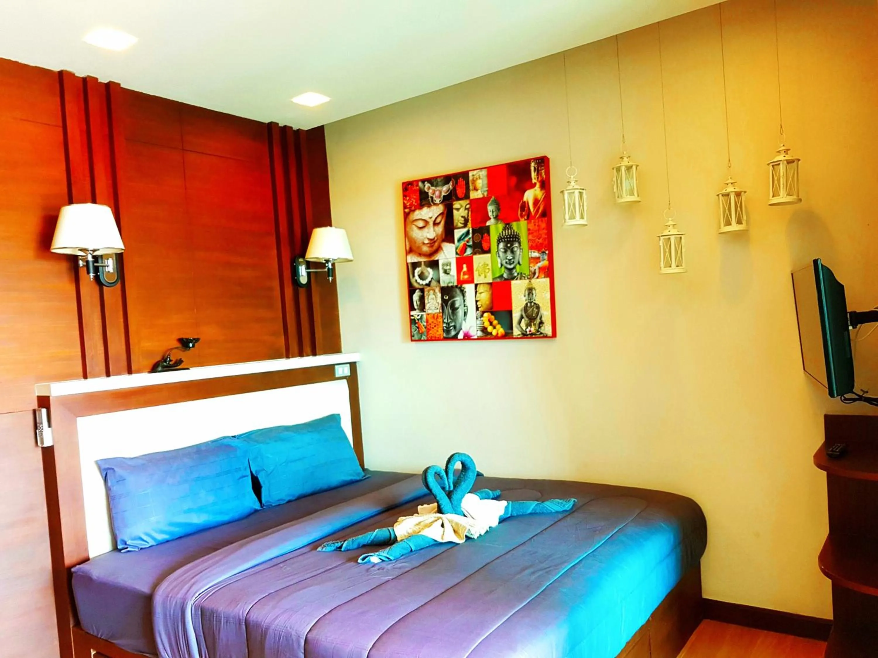 Bed in Sea & Sky Karon Beach by PHR