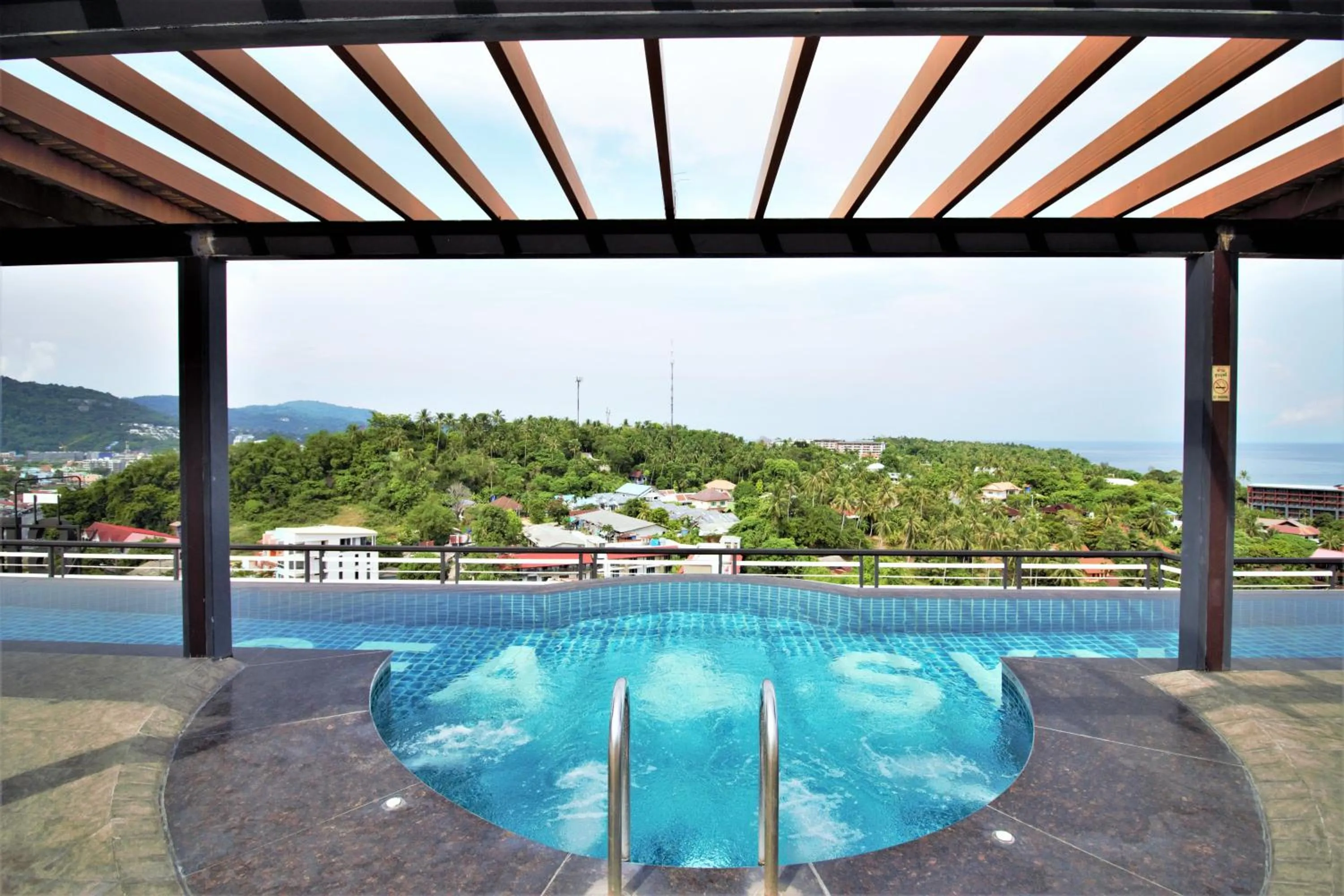 Swimming Pool in Sea & Sky Karon Beach by PHR