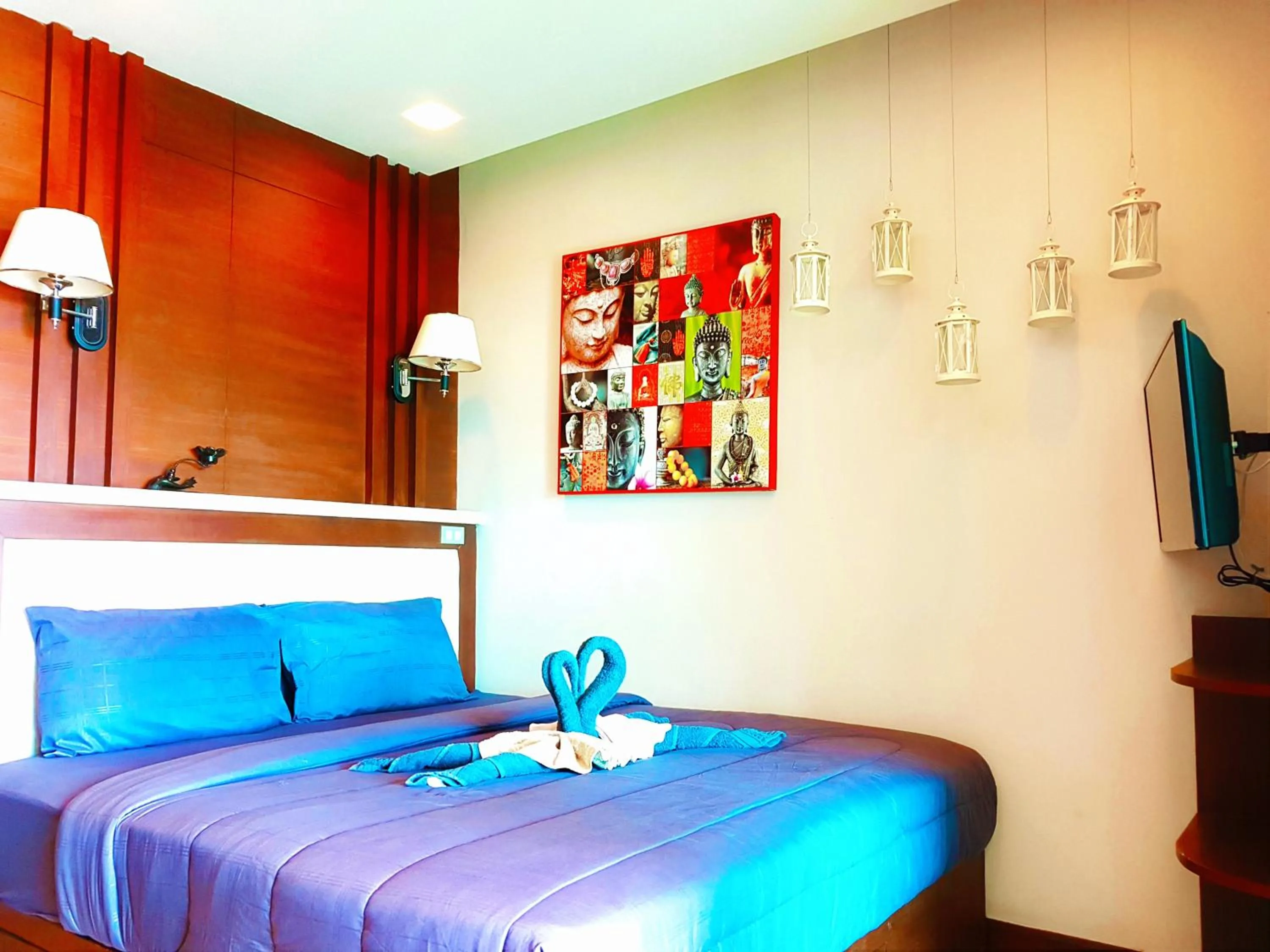 Bed in Sea & Sky Karon Beach by PHR