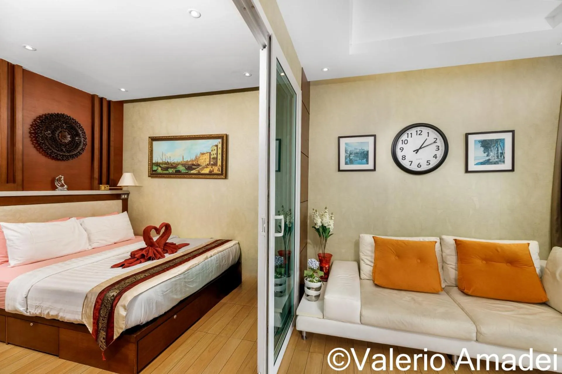 Bed in Sea & Sky Karon Beach by PHR