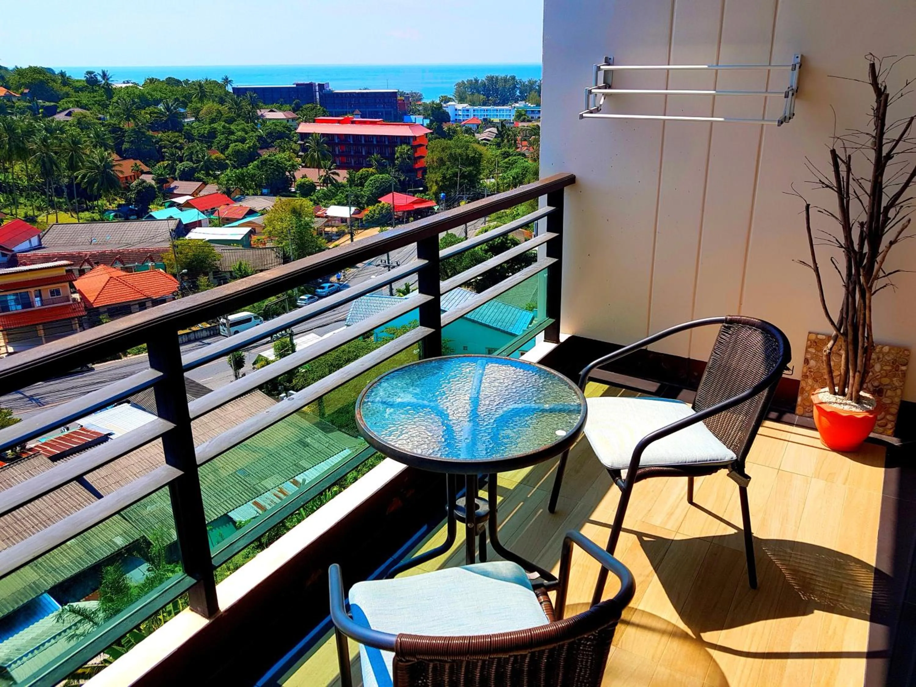 Balcony/Terrace in Sea & Sky Karon Beach by PHR