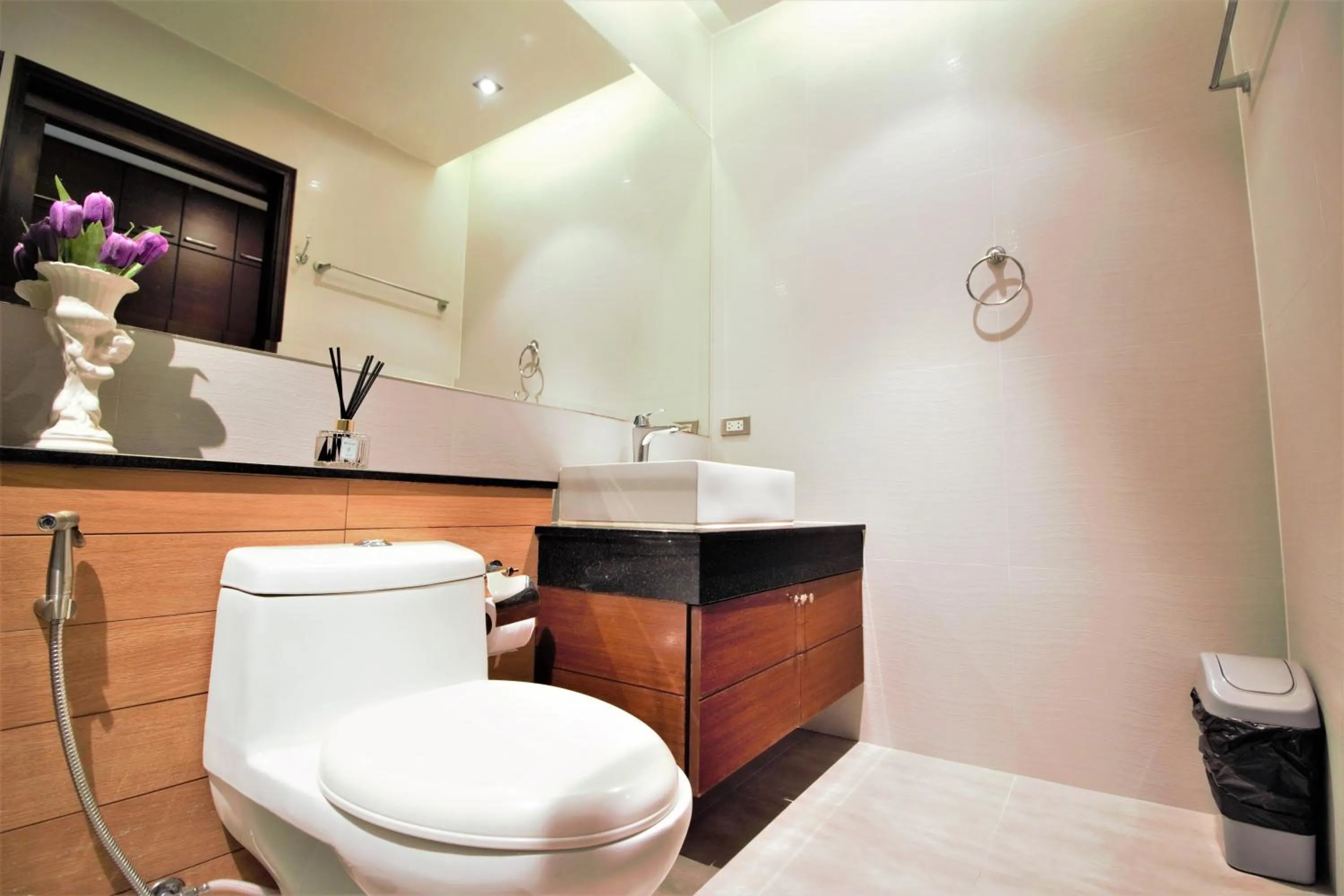 Bathroom in Sea & Sky Karon Beach by PHR