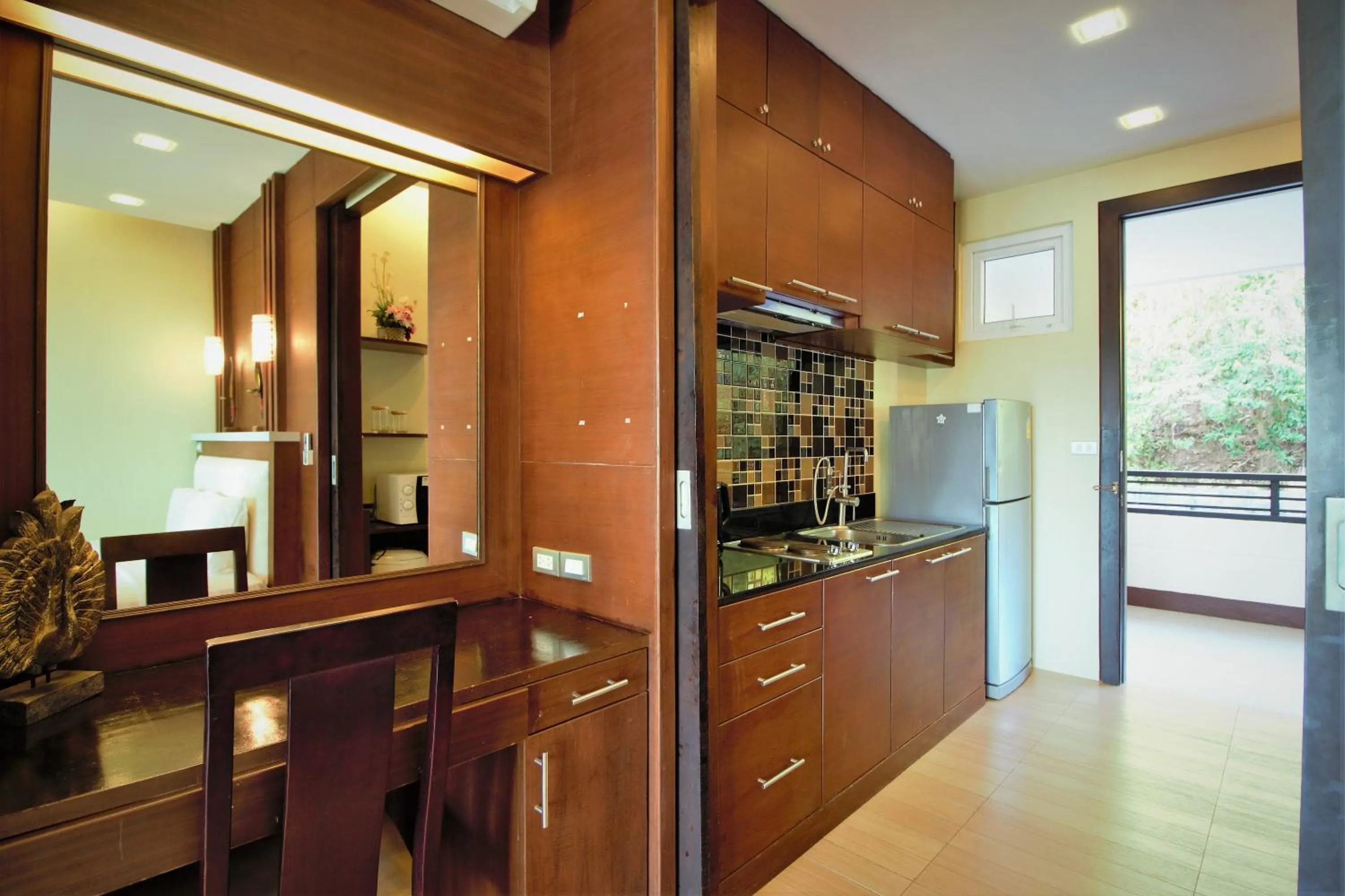 Kitchen or kitchenette in Sea & Sky Karon Beach by PHR