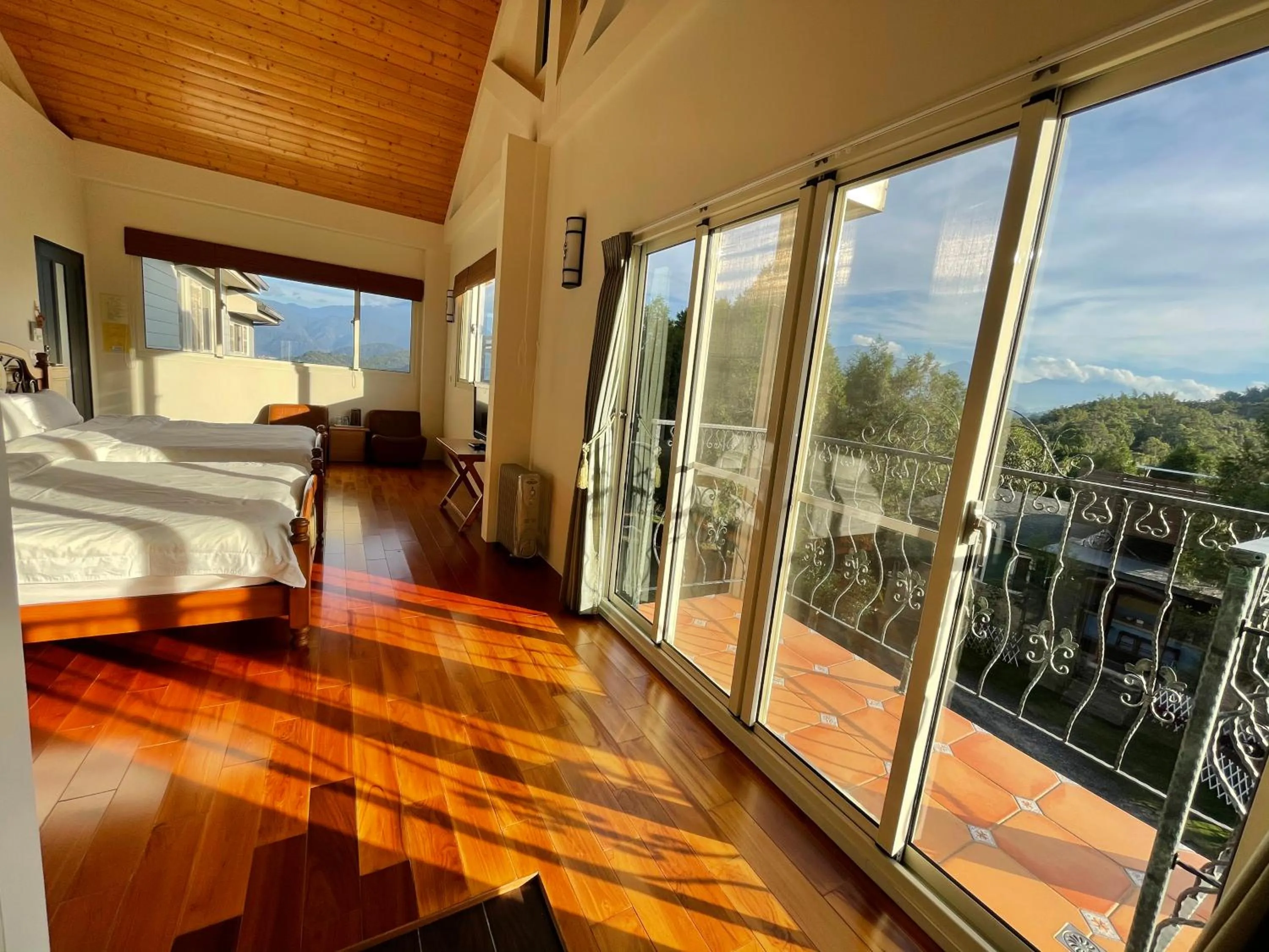 Bed in View on View B&B