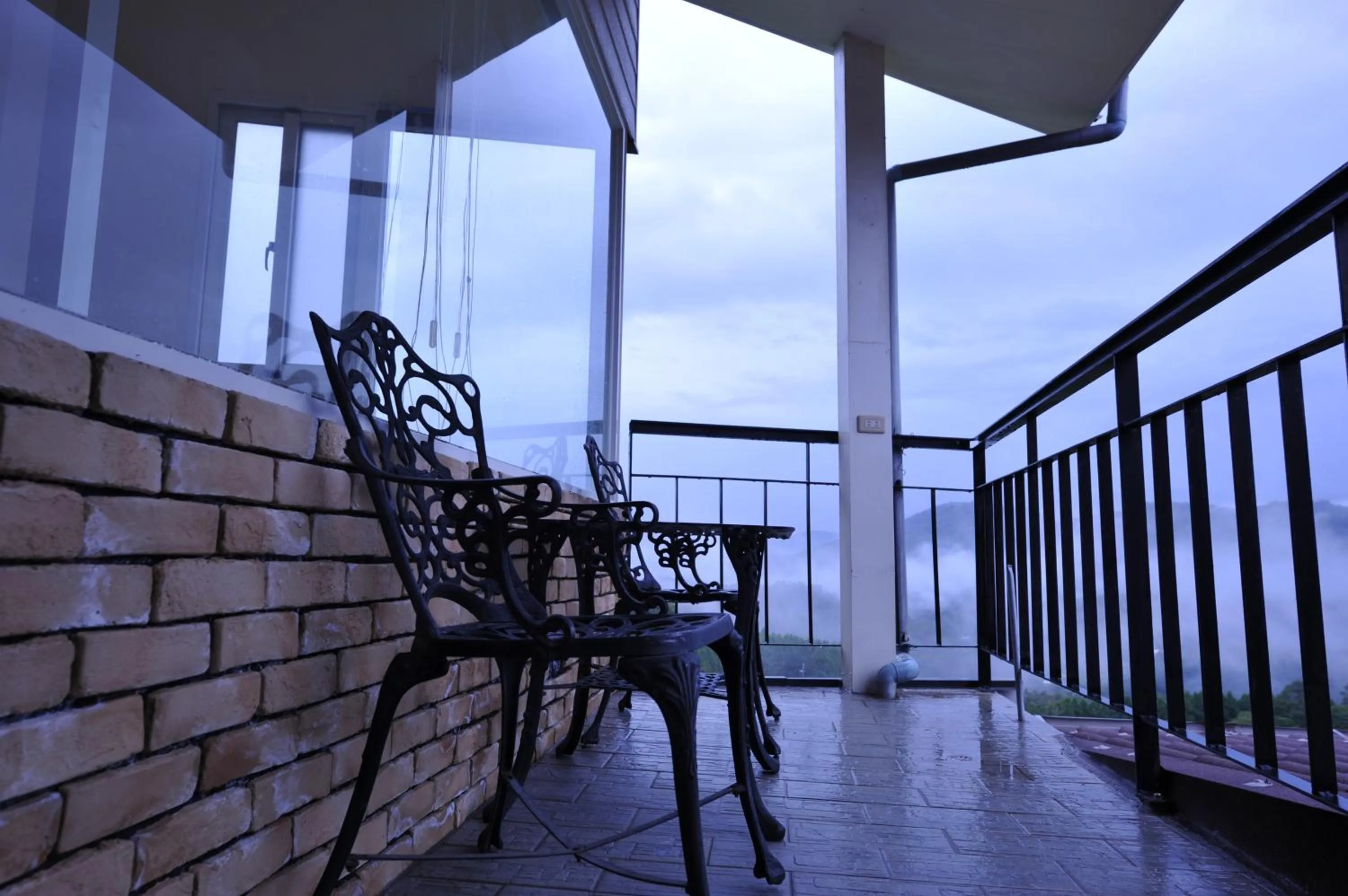 Balcony/Terrace in View on View B&B