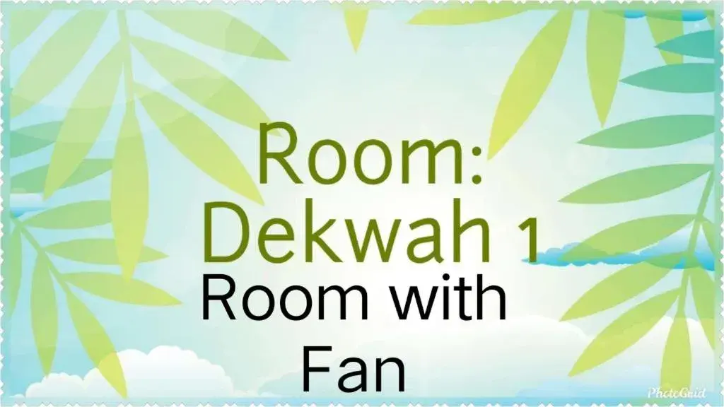 Double Room - single occupancy in Dekwah Homestay Double Room - single occupancy in Dekwah Homestay
