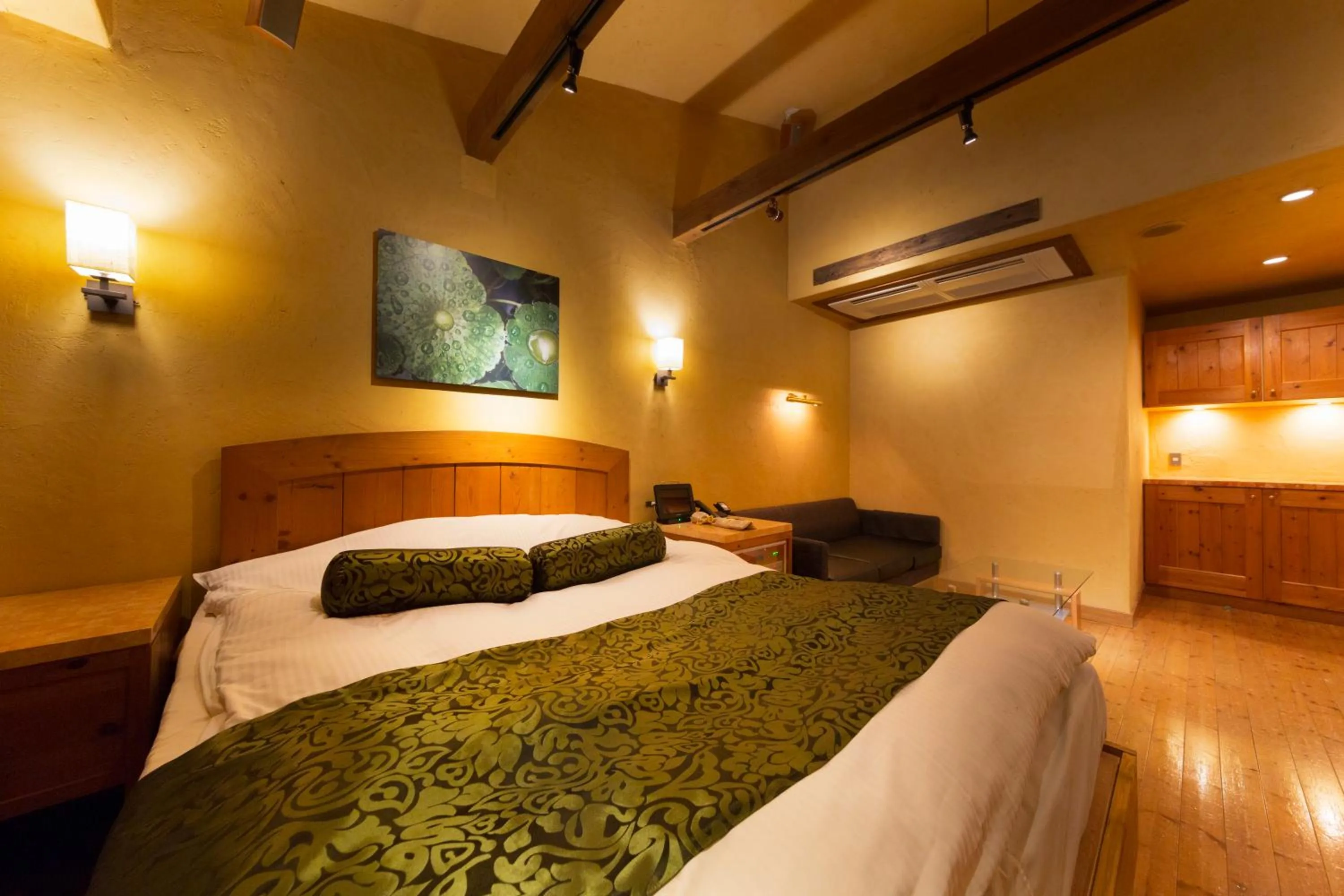 Bedroom, Bed in Hotel Lotus Nara (Adult Only)