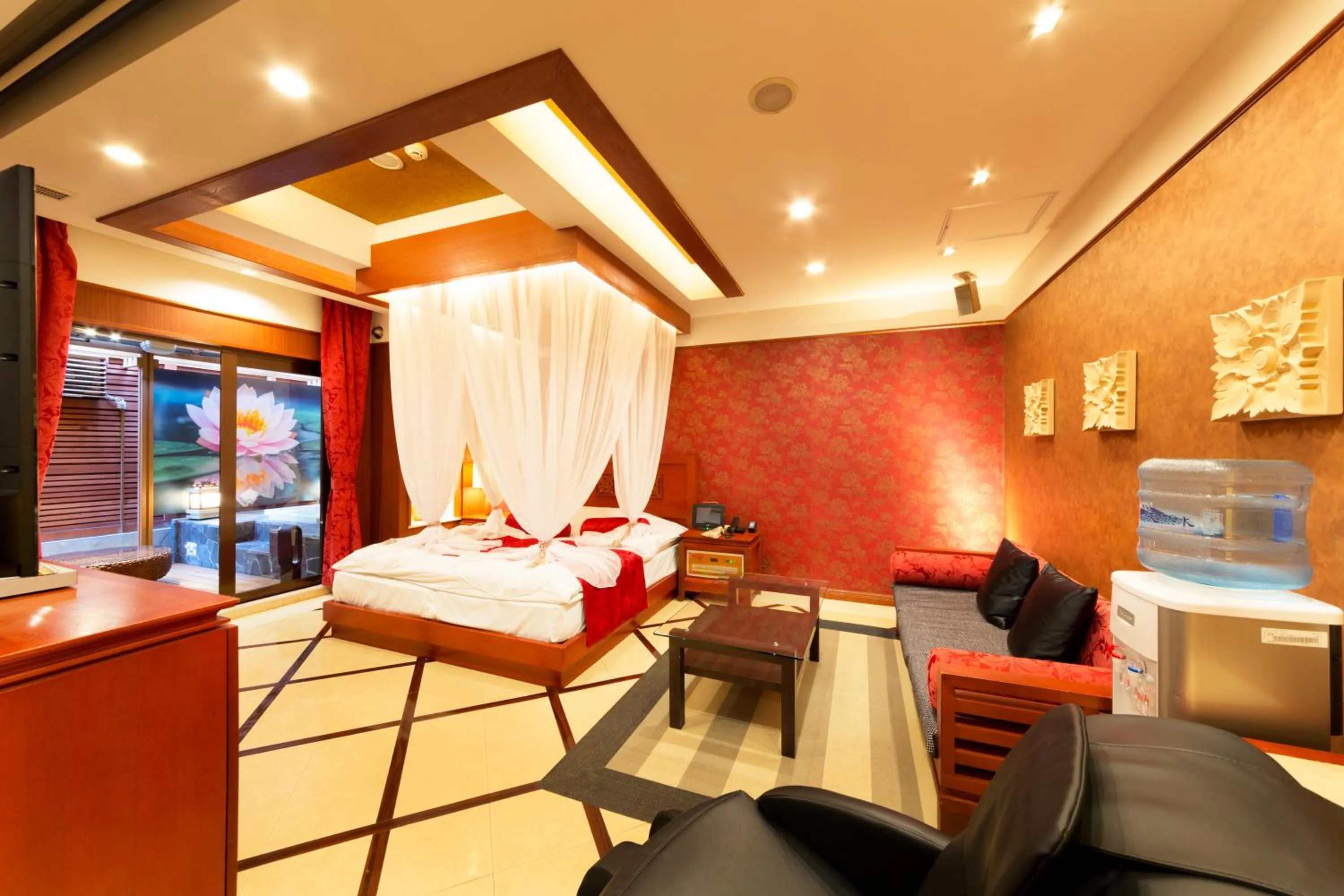 Bedroom, Bed in Hotel Lotus Nara (Adult Only)