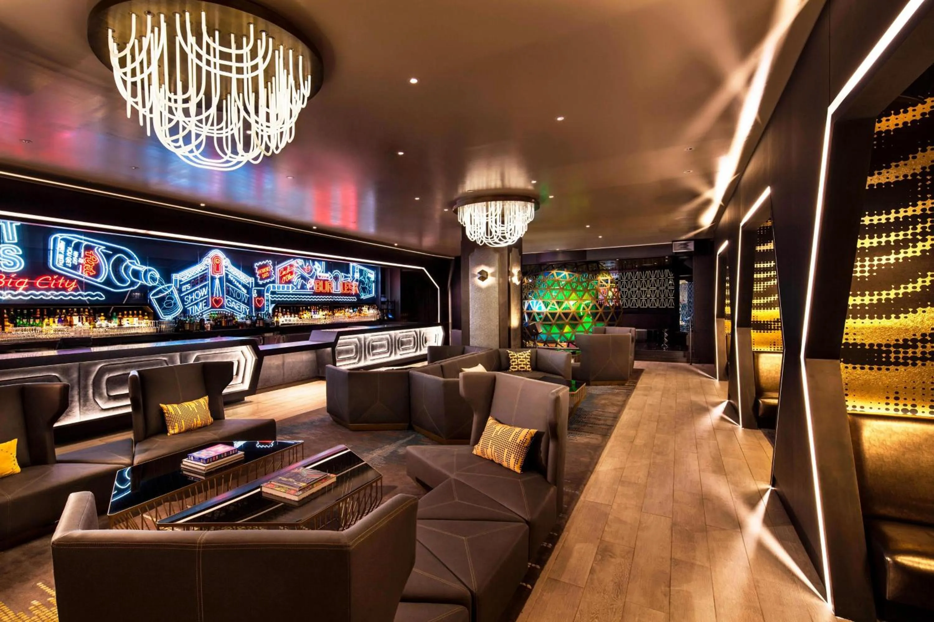 Living room in W New York - Times Square