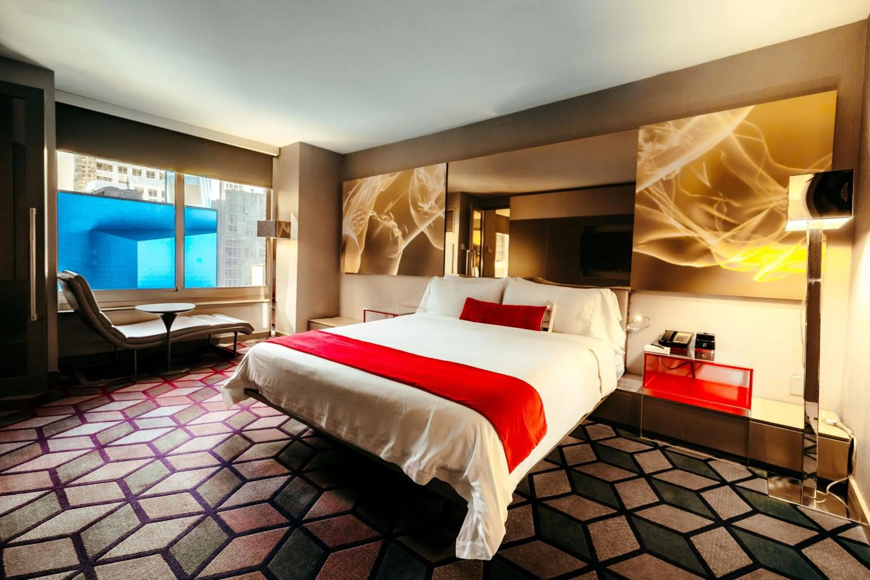 Photo of the whole room, Bed in W New York - Times Square