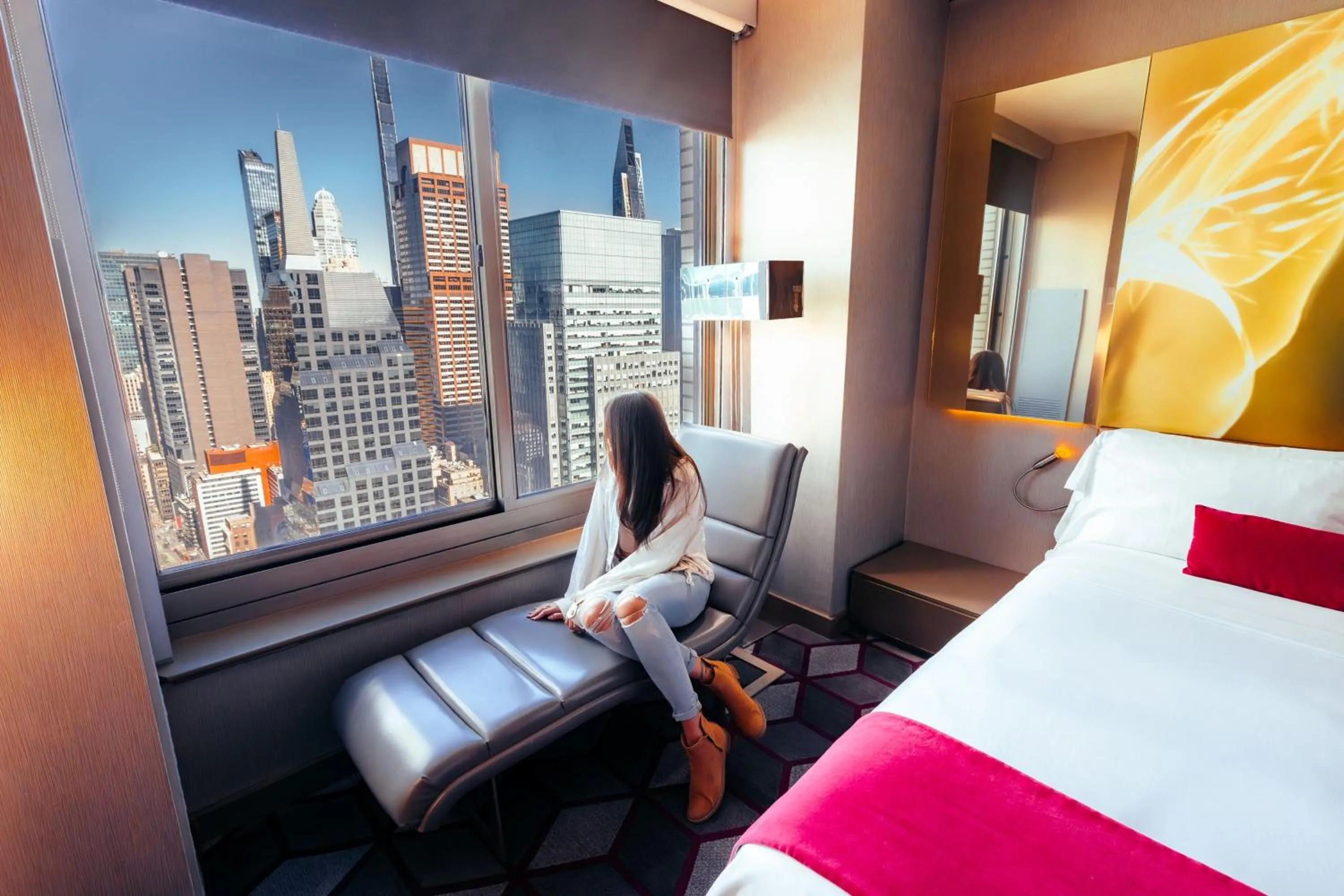 Photo of the whole room, Bed in W New York - Times Square