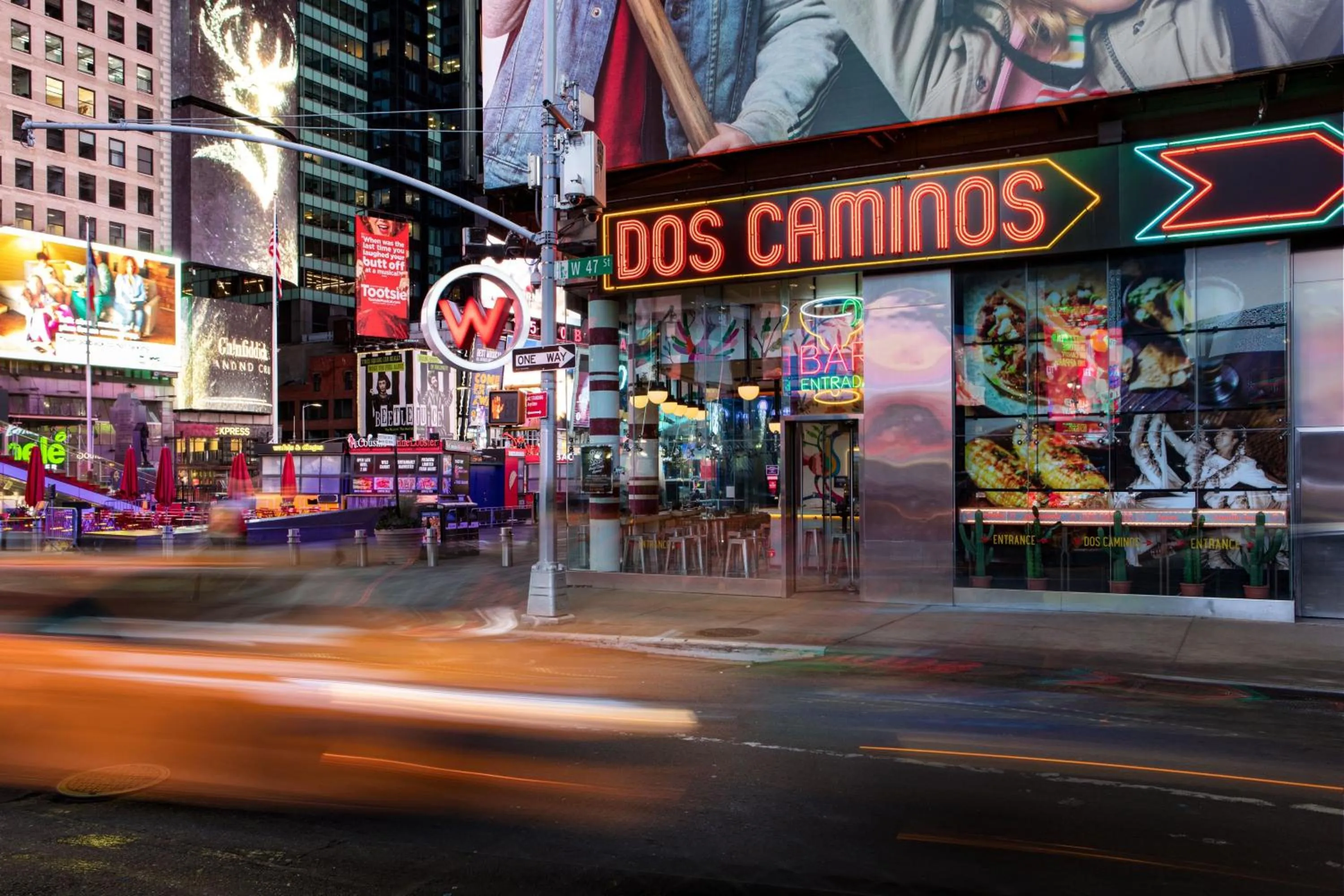 Restaurant/places to eat in W New York - Times Square