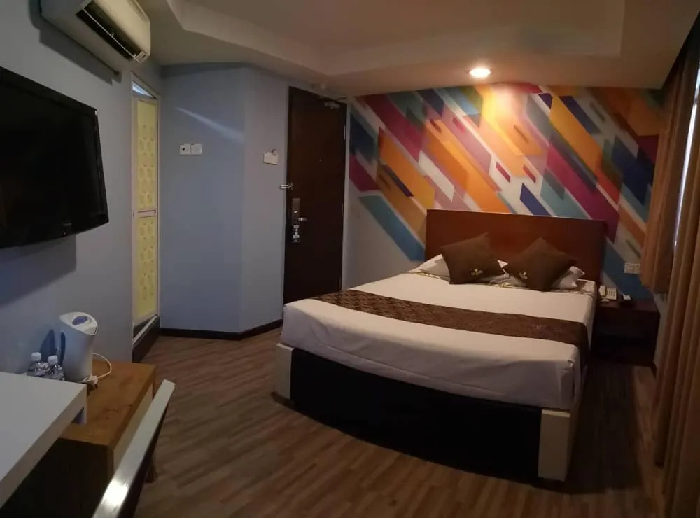 Bed in Golden Nasmir Hotel