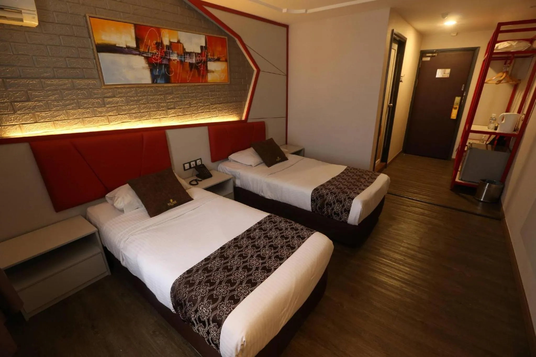 Bed in Golden Nasmir Hotel