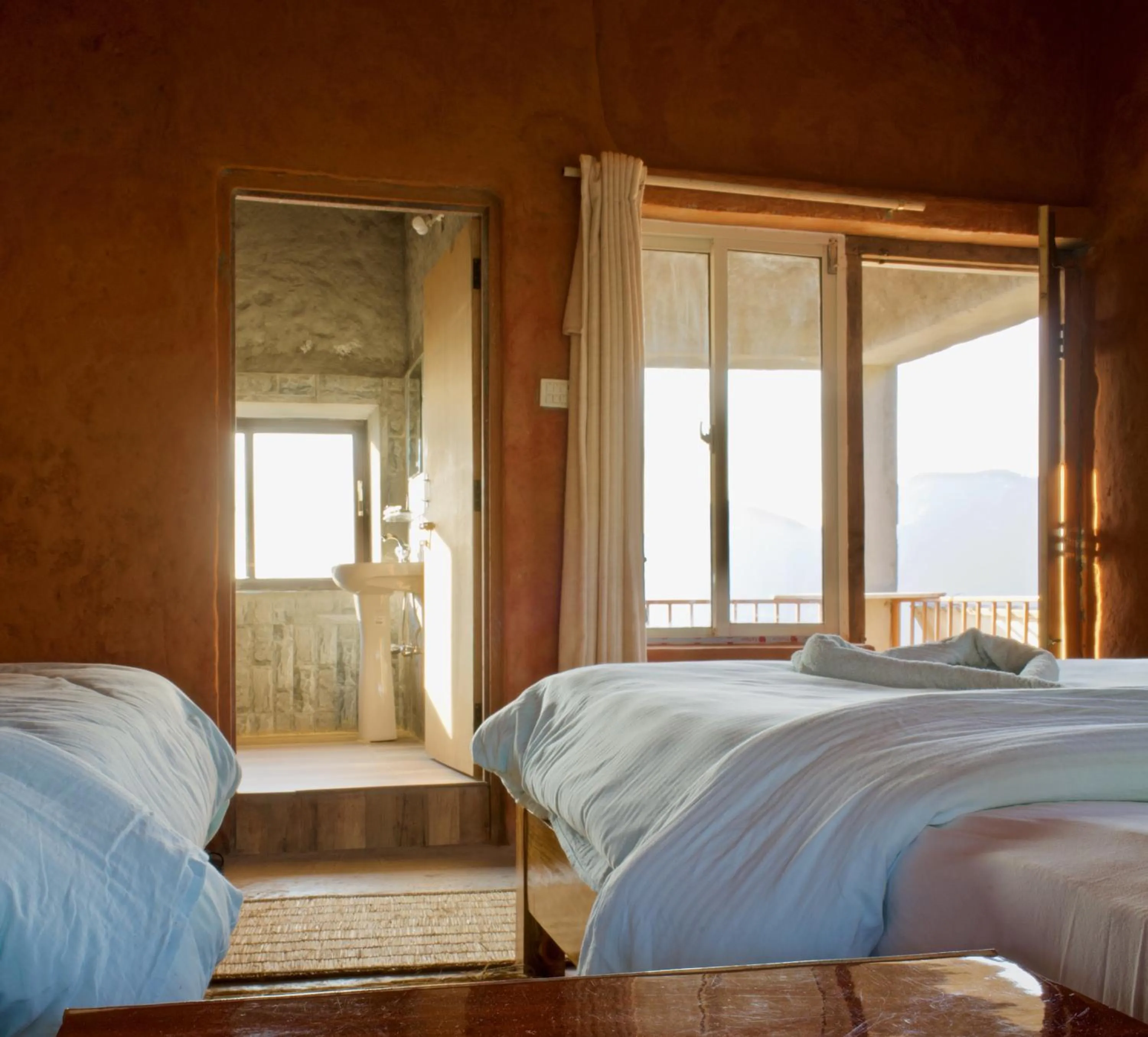 Bed in Annapurna Eco Village