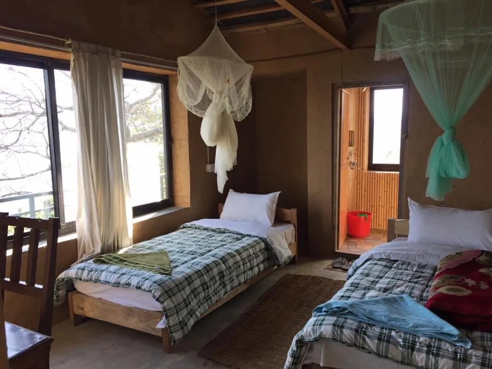 Bed in Annapurna Eco Village