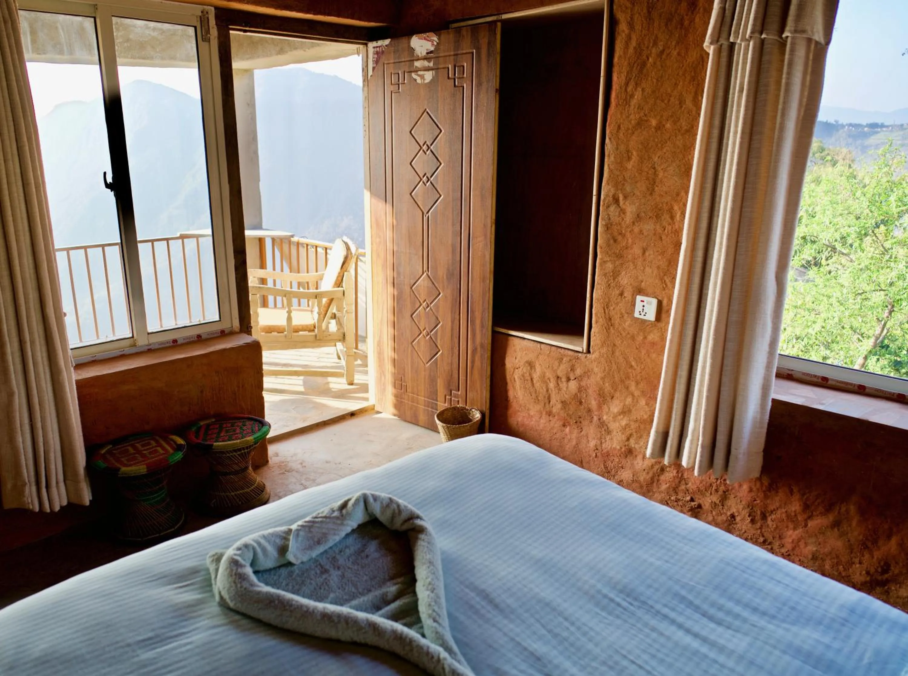 Bed in Annapurna Eco Village