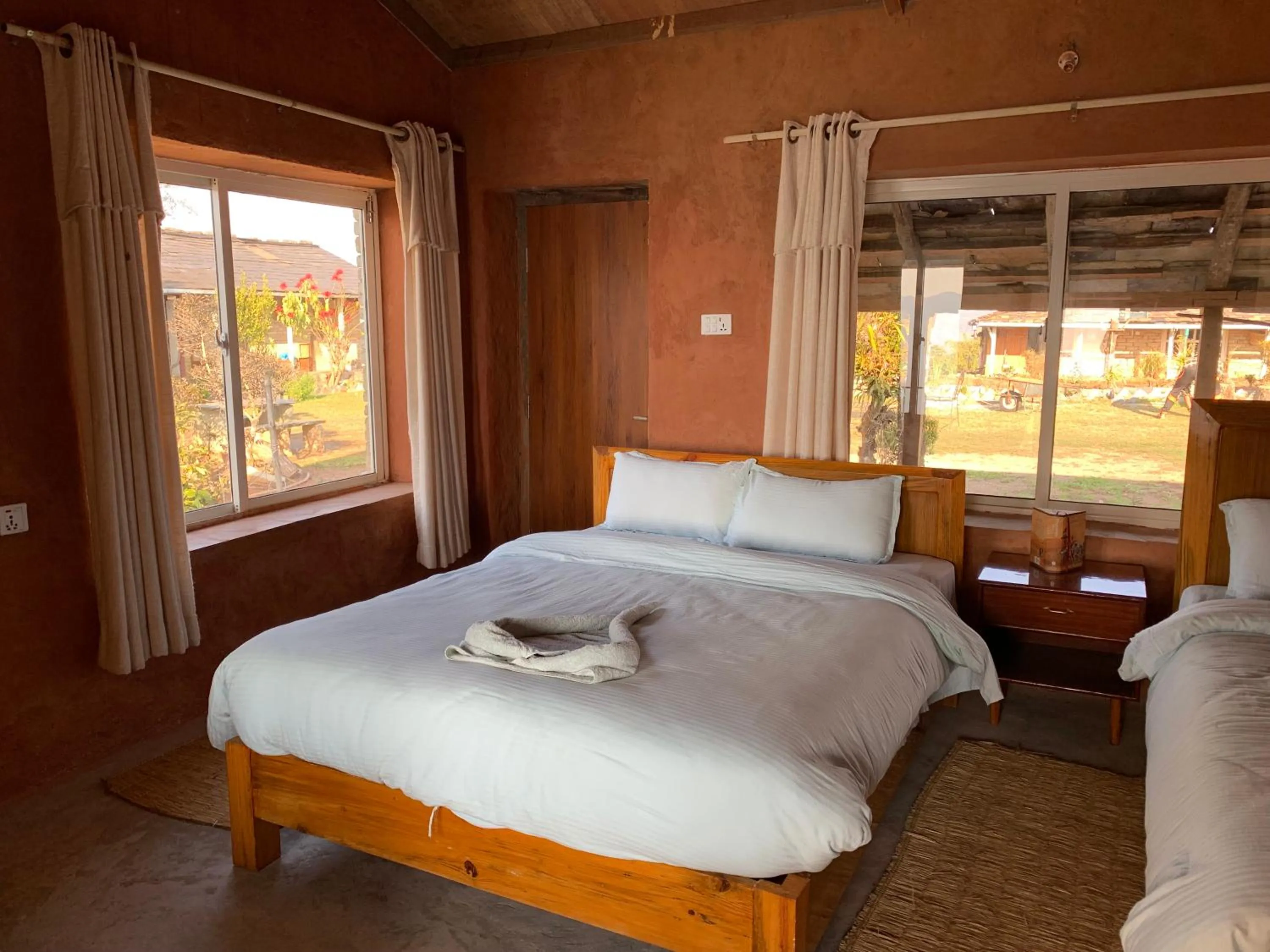 Bed in Annapurna Eco Village