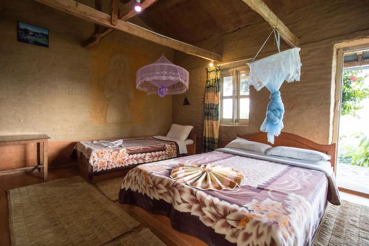 Bed in Annapurna Eco Village