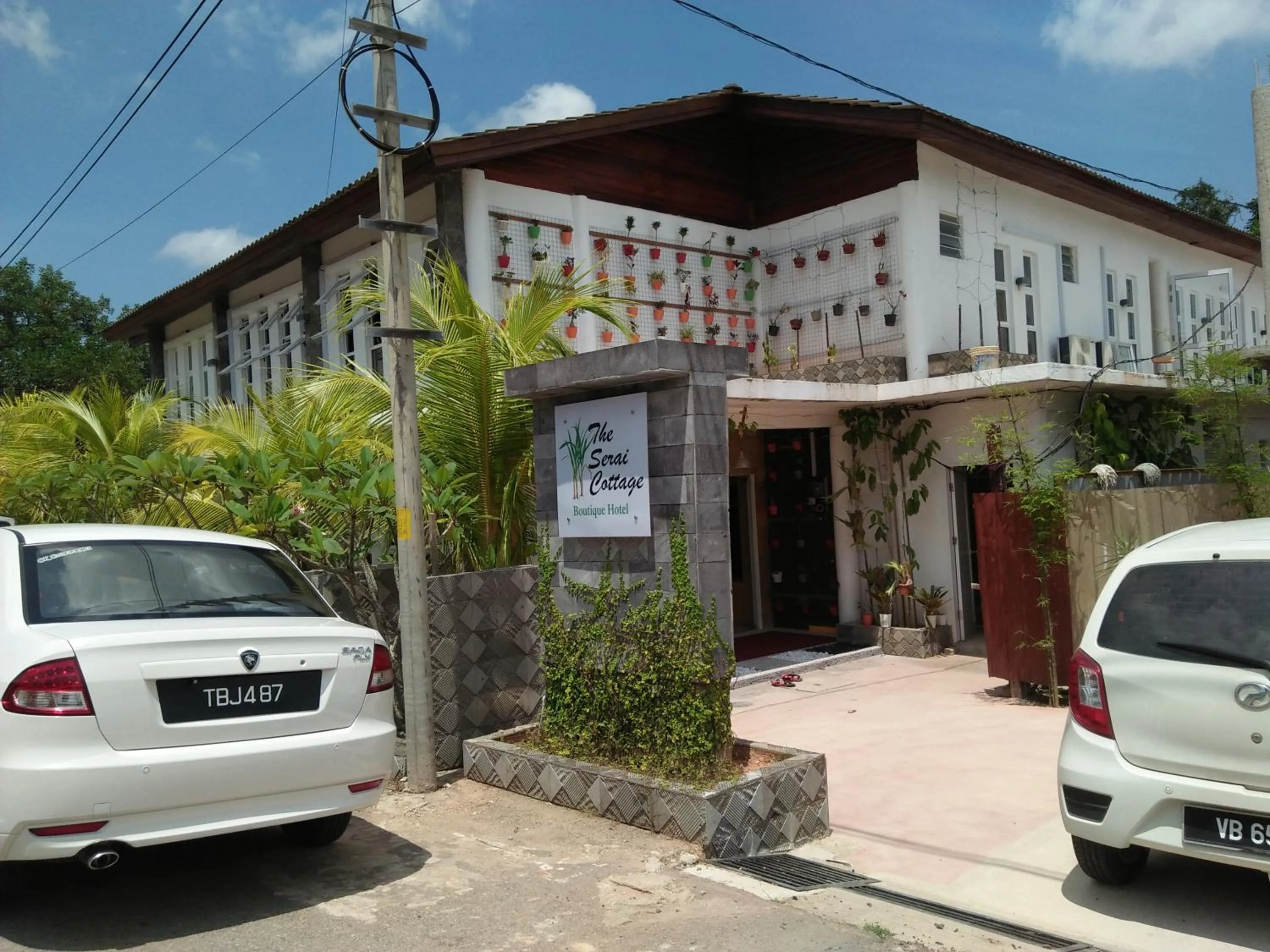 Facade/entrance in The Serai Cottage Boutique Hotel