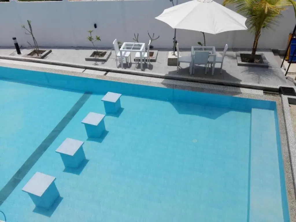 Swimming pool in The Serai Cottage Boutique Hotel Swimming pool in The Serai Cottage Boutique Hotel